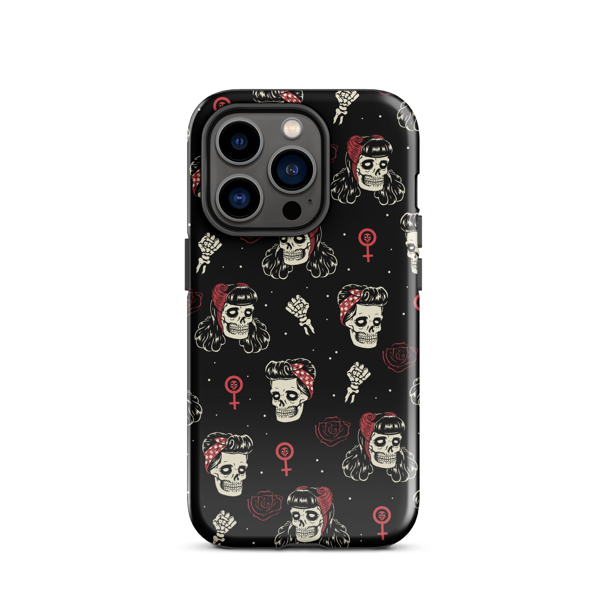 Murder Apparel Undead Rosie Riveter iPhone Case