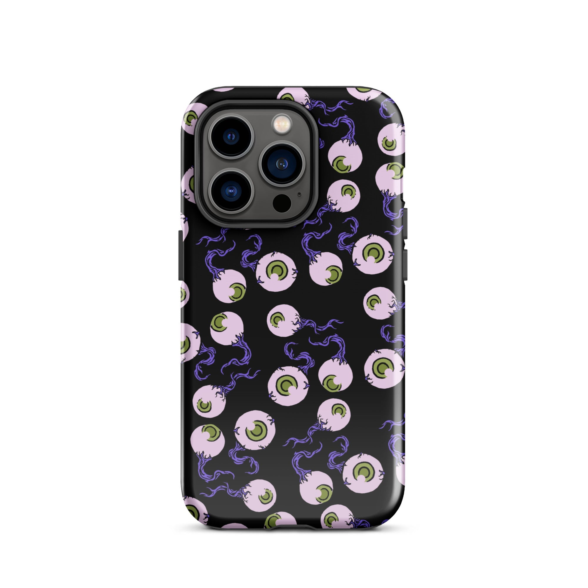 Murder Apparel Spooky Eyeballs iPhone Case