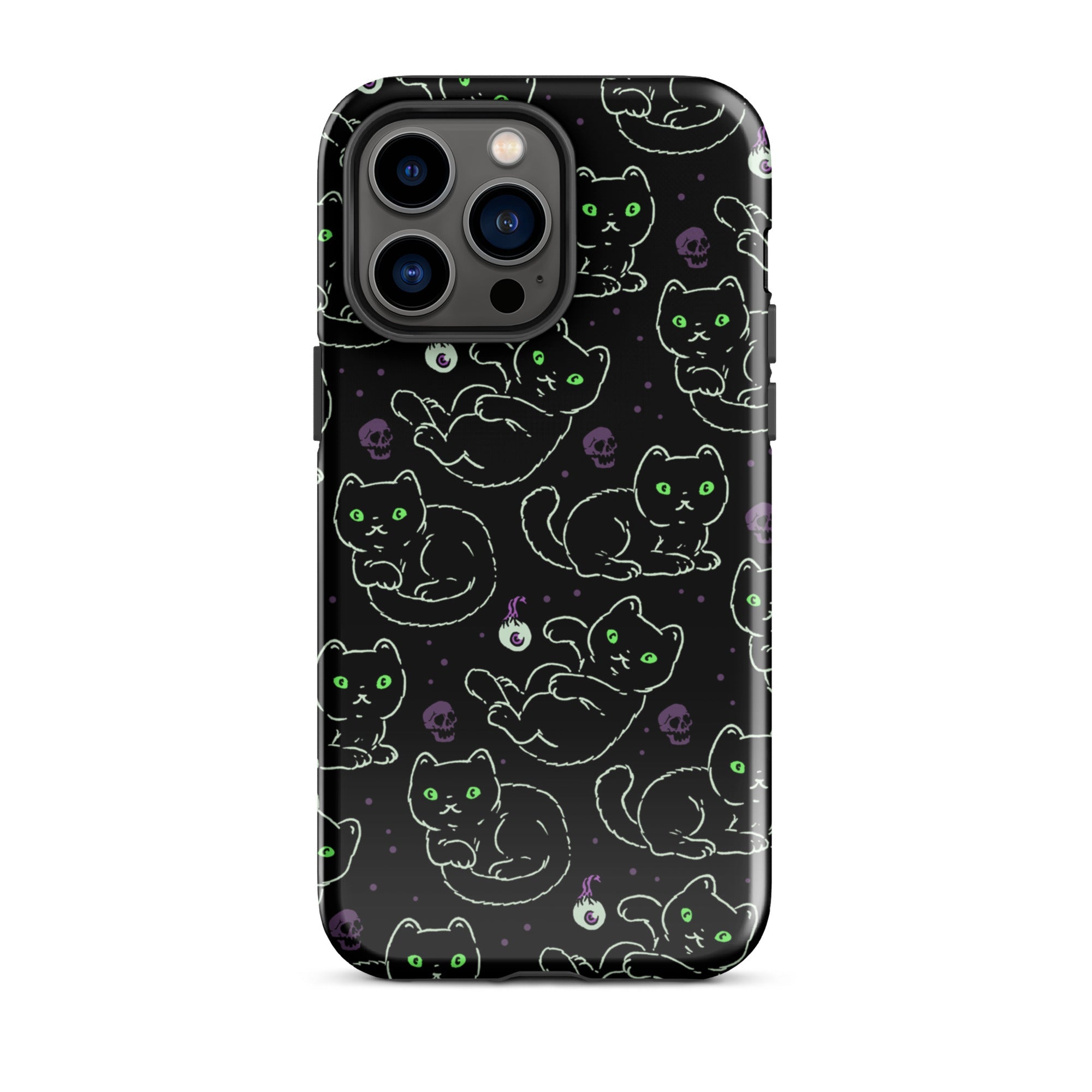 Murder Apparel Black Cats iPhone Case