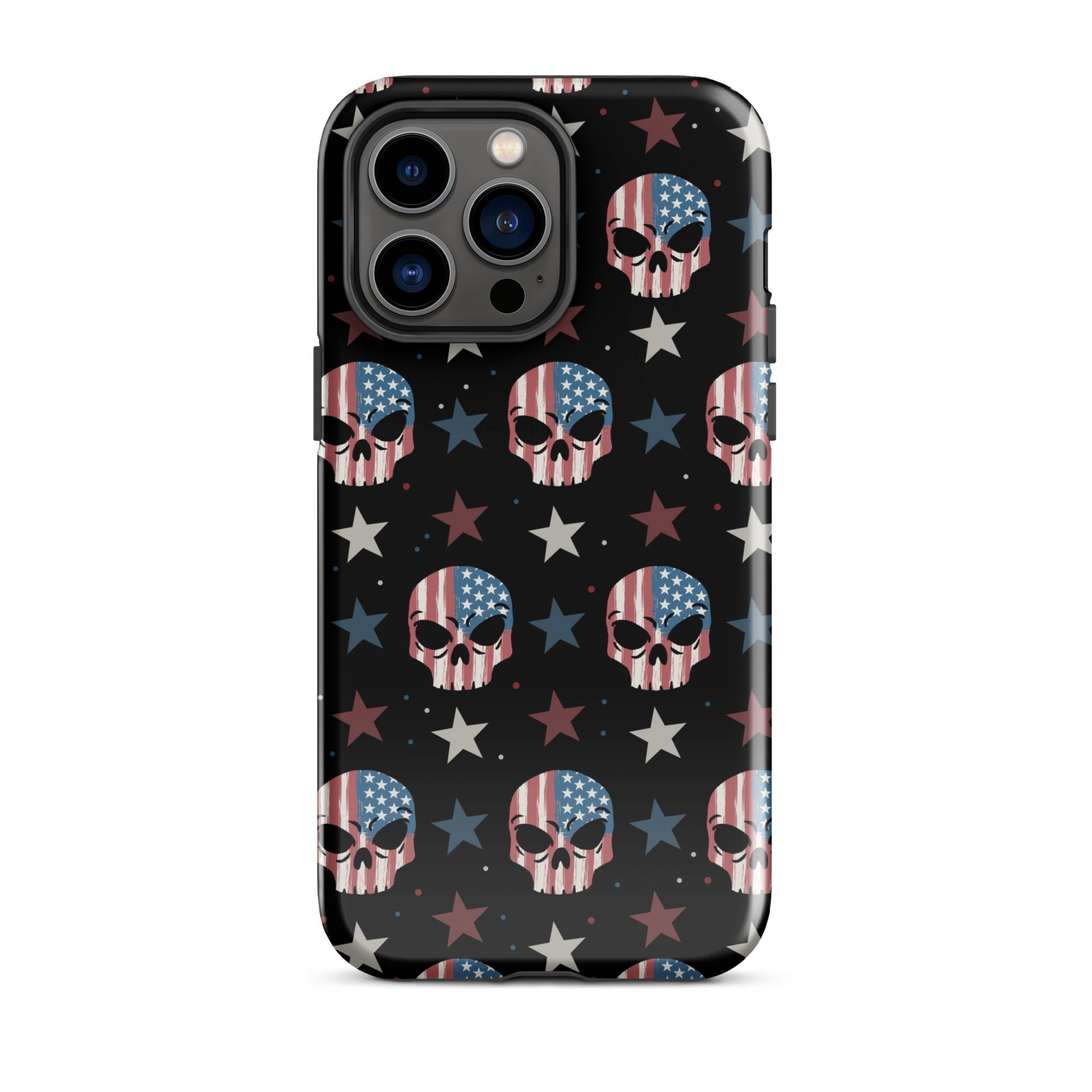 Murder Apparel USA Skull iPhone Case