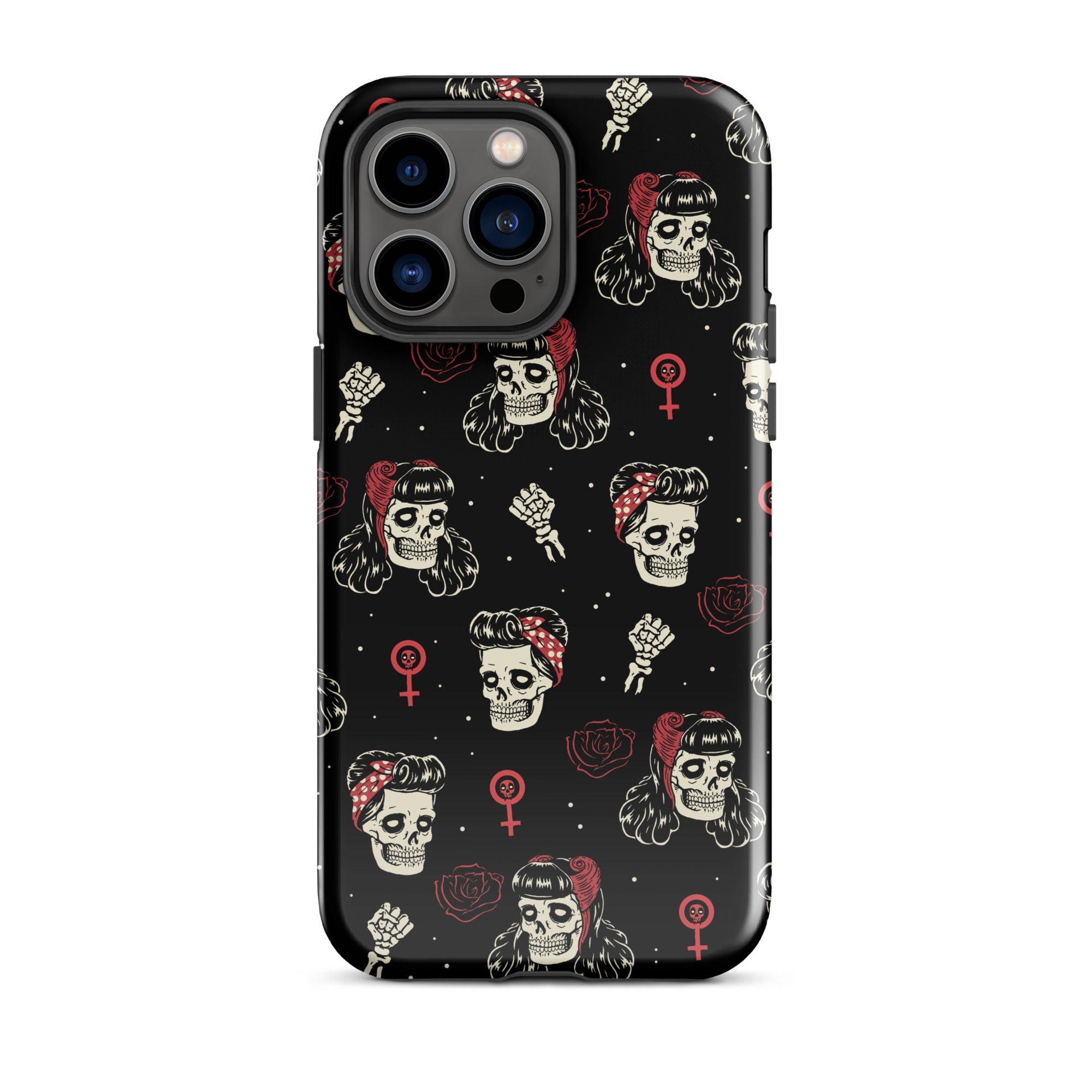 Murder Apparel Undead Rosie Riveter iPhone Case