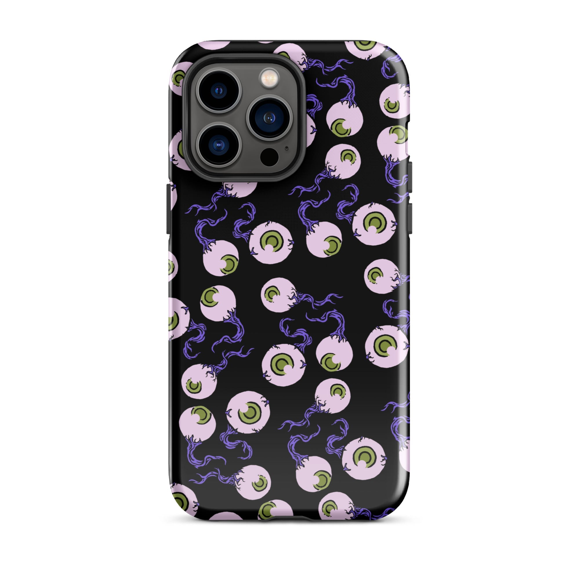 Murder Apparel Spooky Eyeballs iPhone Case