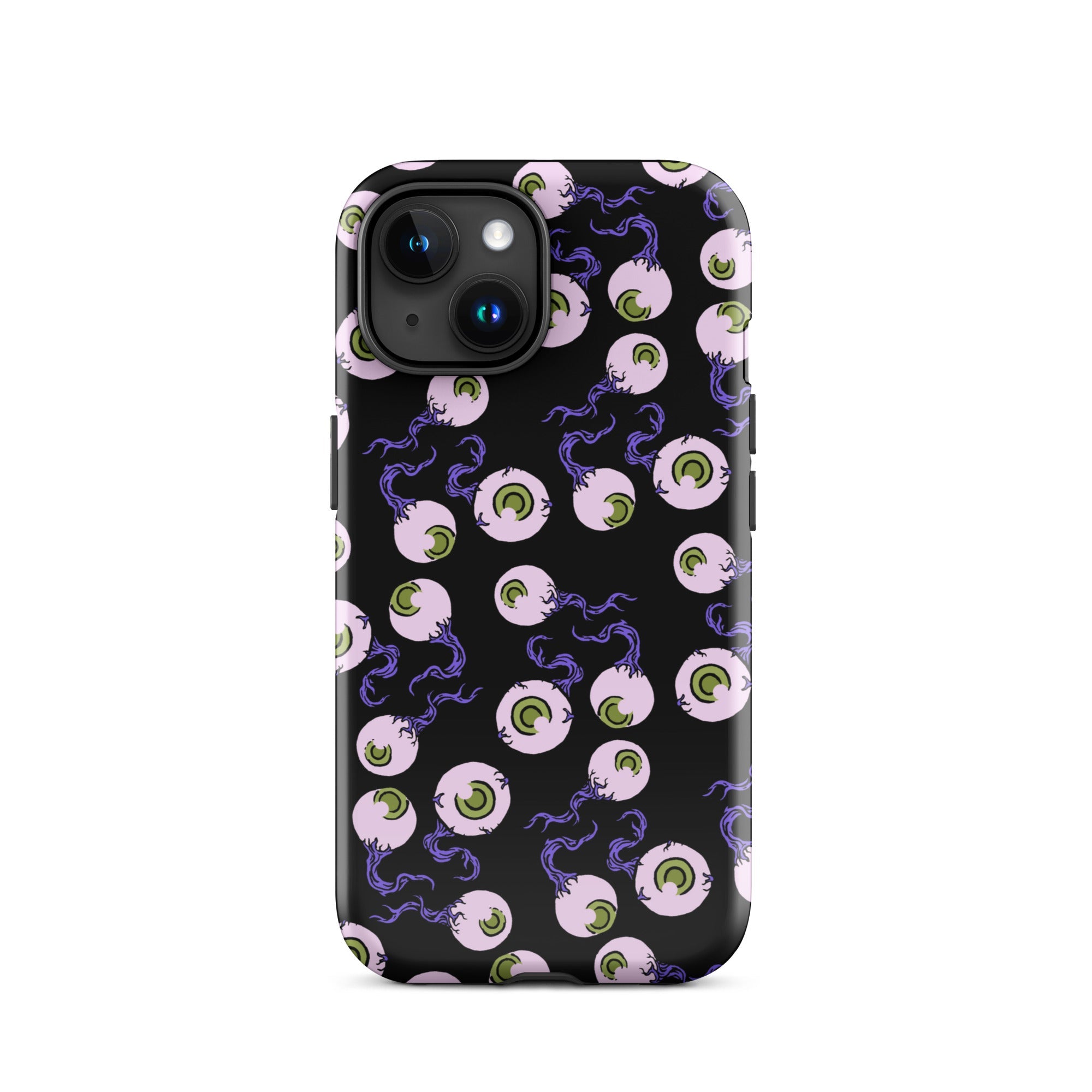 Murder Apparel Spooky Eyeballs iPhone Case