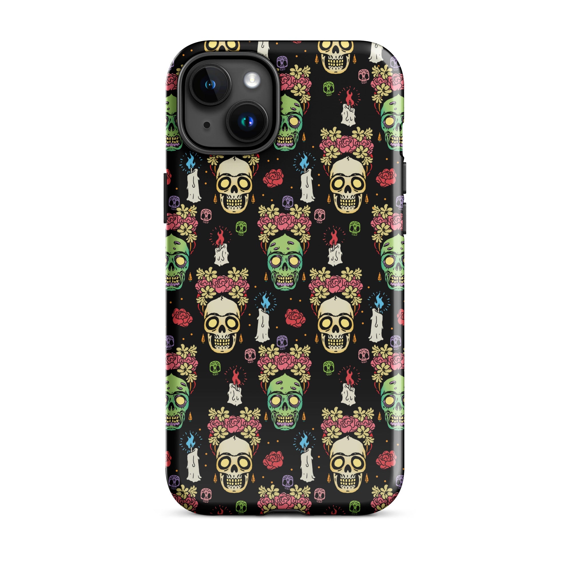 Murder Apparel Frida Kahlo Skull iPhone Case