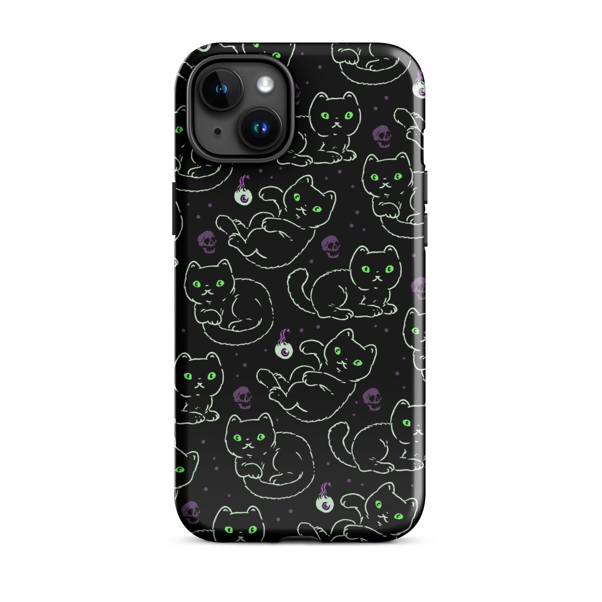 Murder Apparel Black Cats iPhone Case