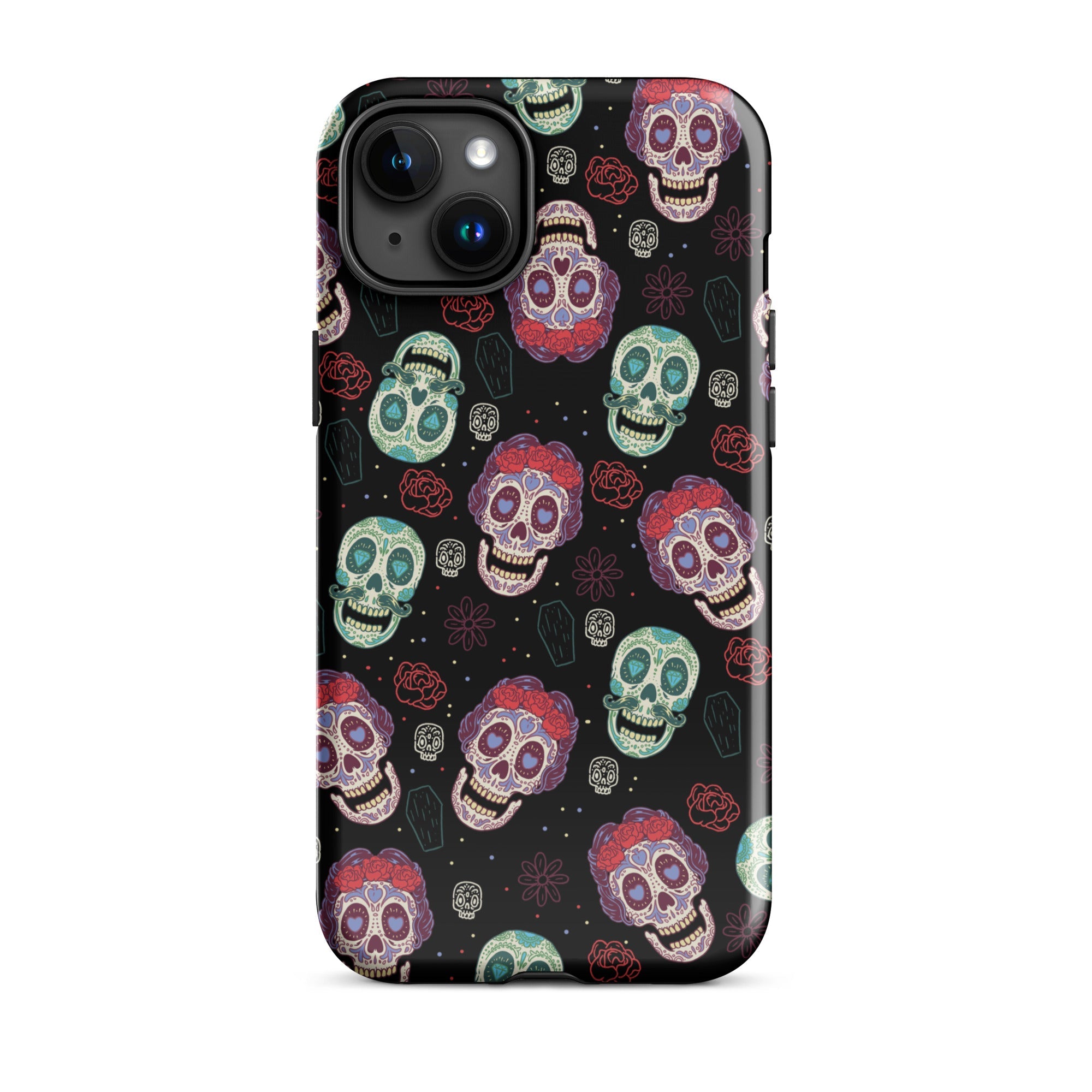 Murder Apparel Sugar Skulls iPhone Case