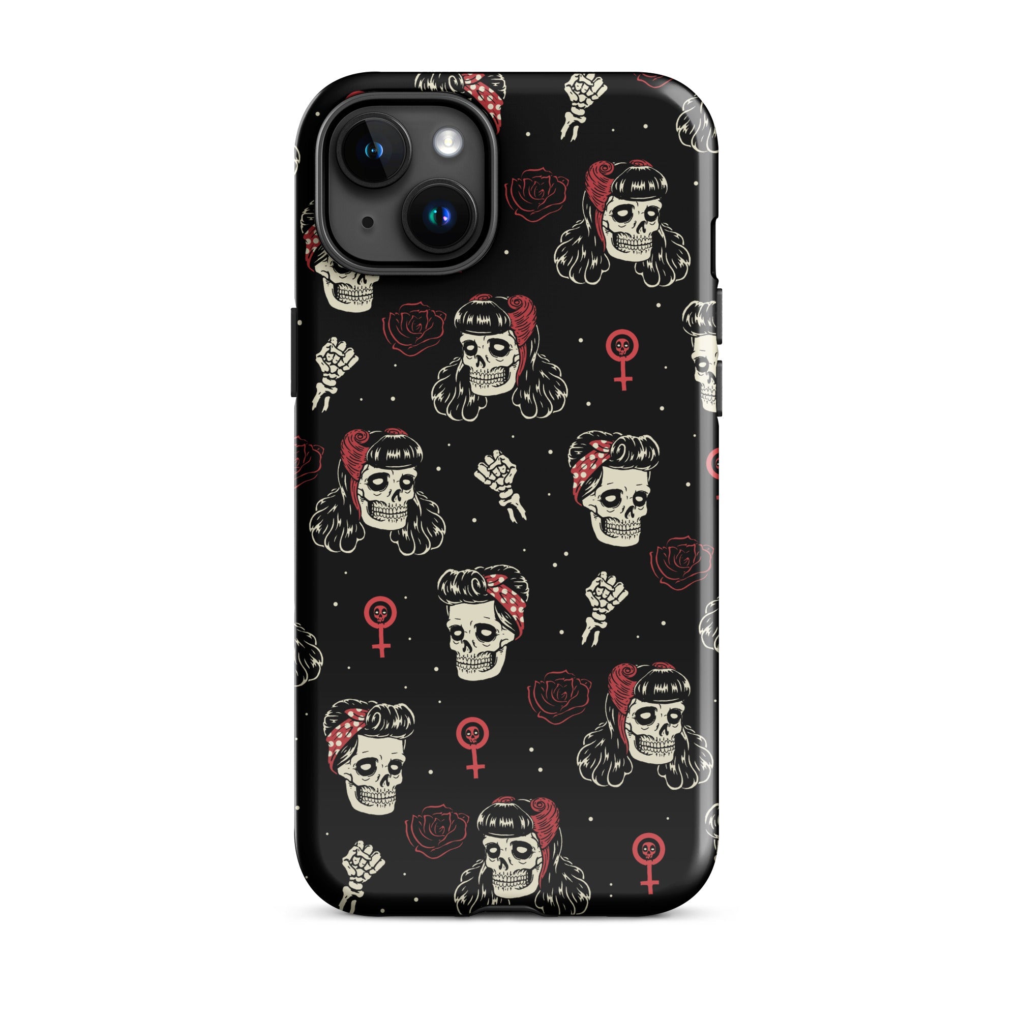 Murder Apparel Undead Rosie Riveter iPhone Case