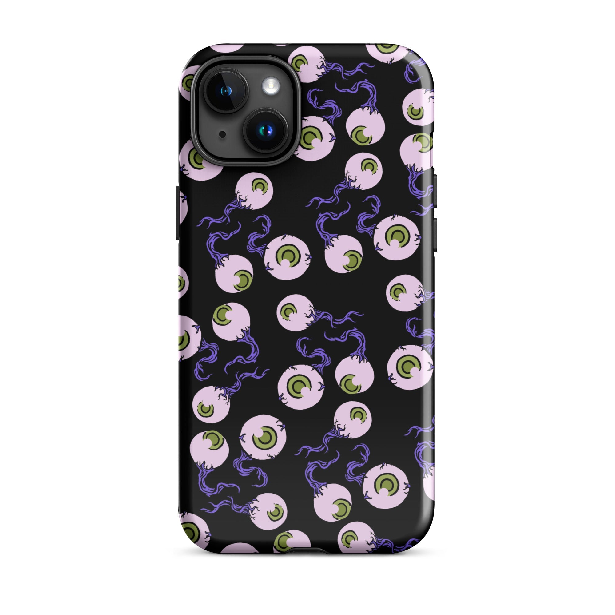 Murder Apparel Spooky Eyeballs iPhone Case