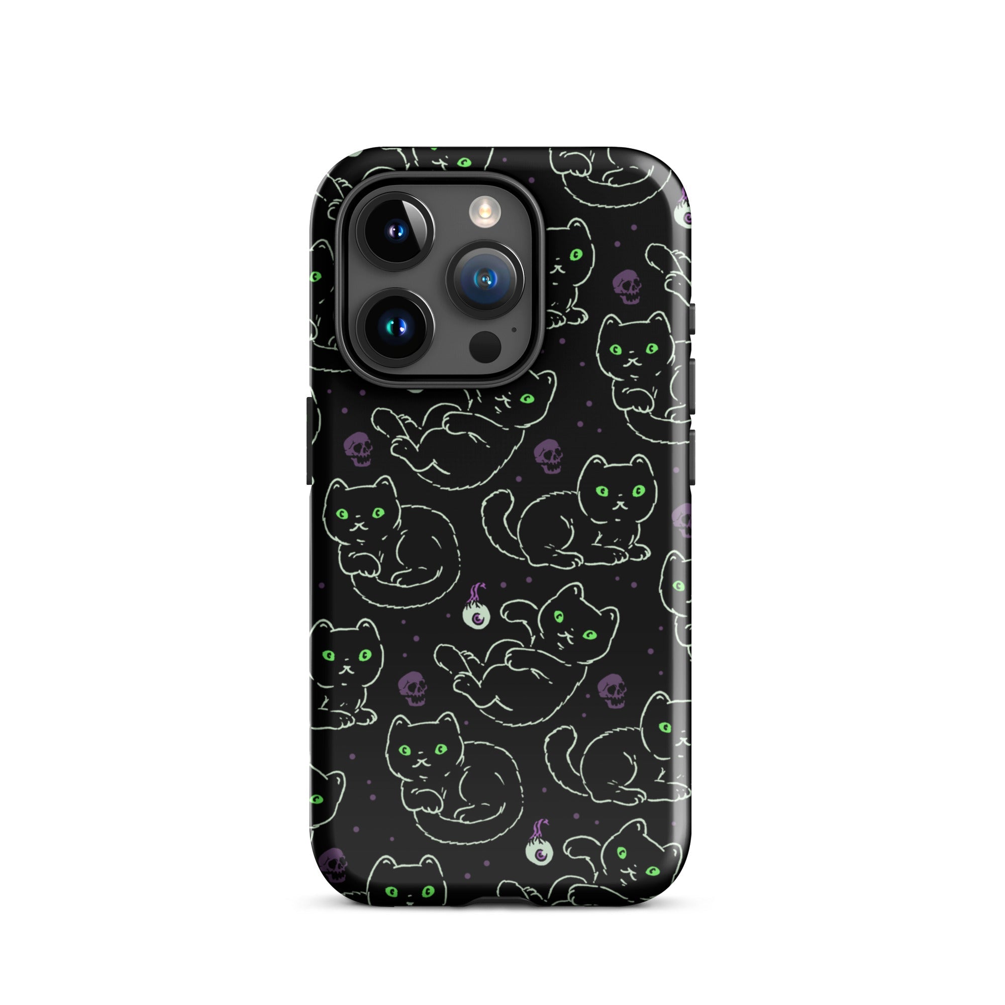 Murder Apparel Black Cats iPhone Case