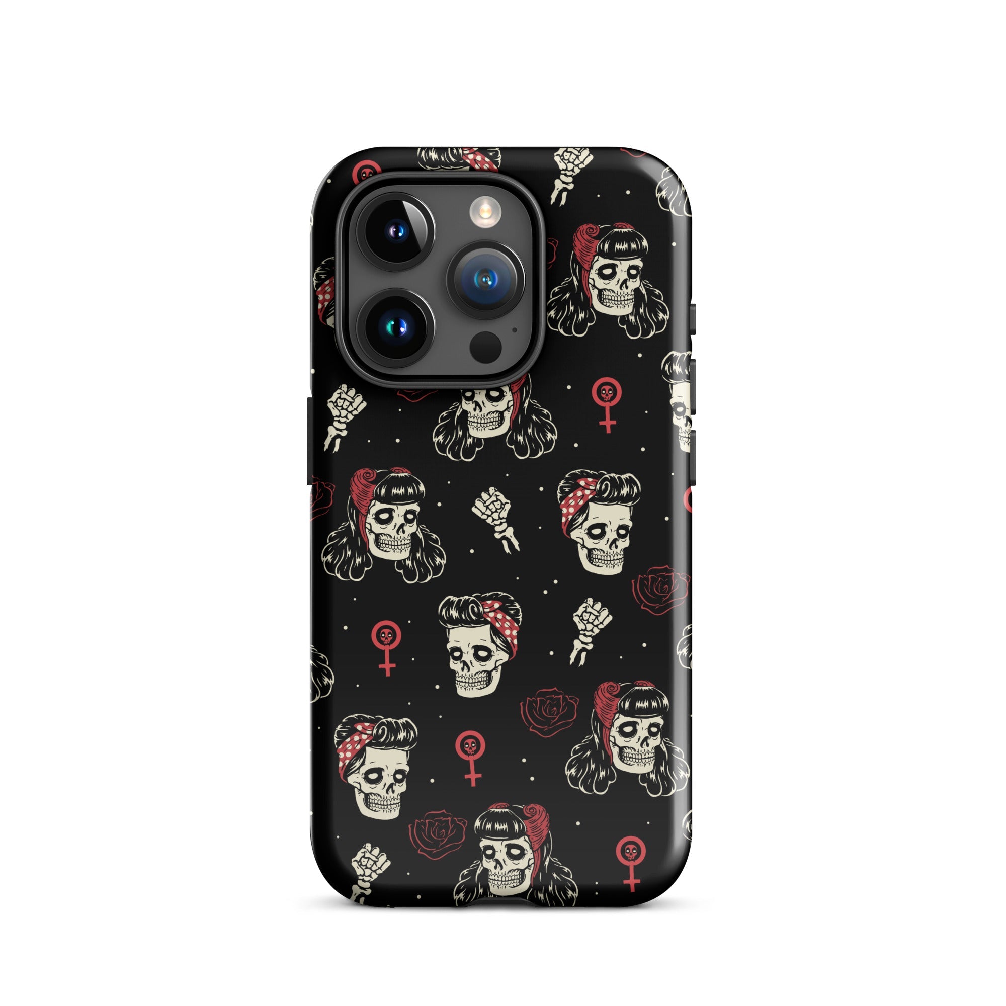 Murder Apparel Undead Rosie Riveter iPhone Case