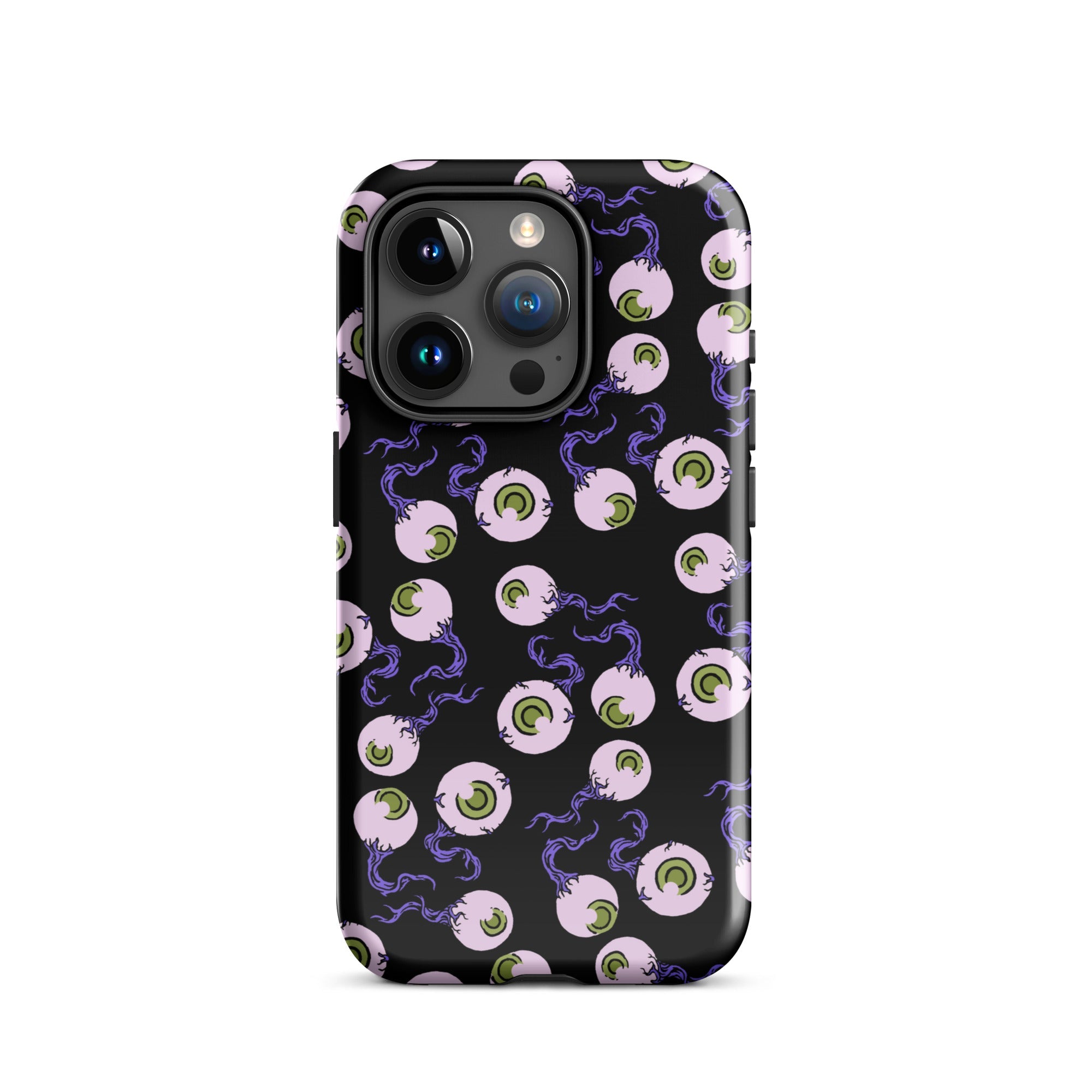Murder Apparel Spooky Eyeballs iPhone Case