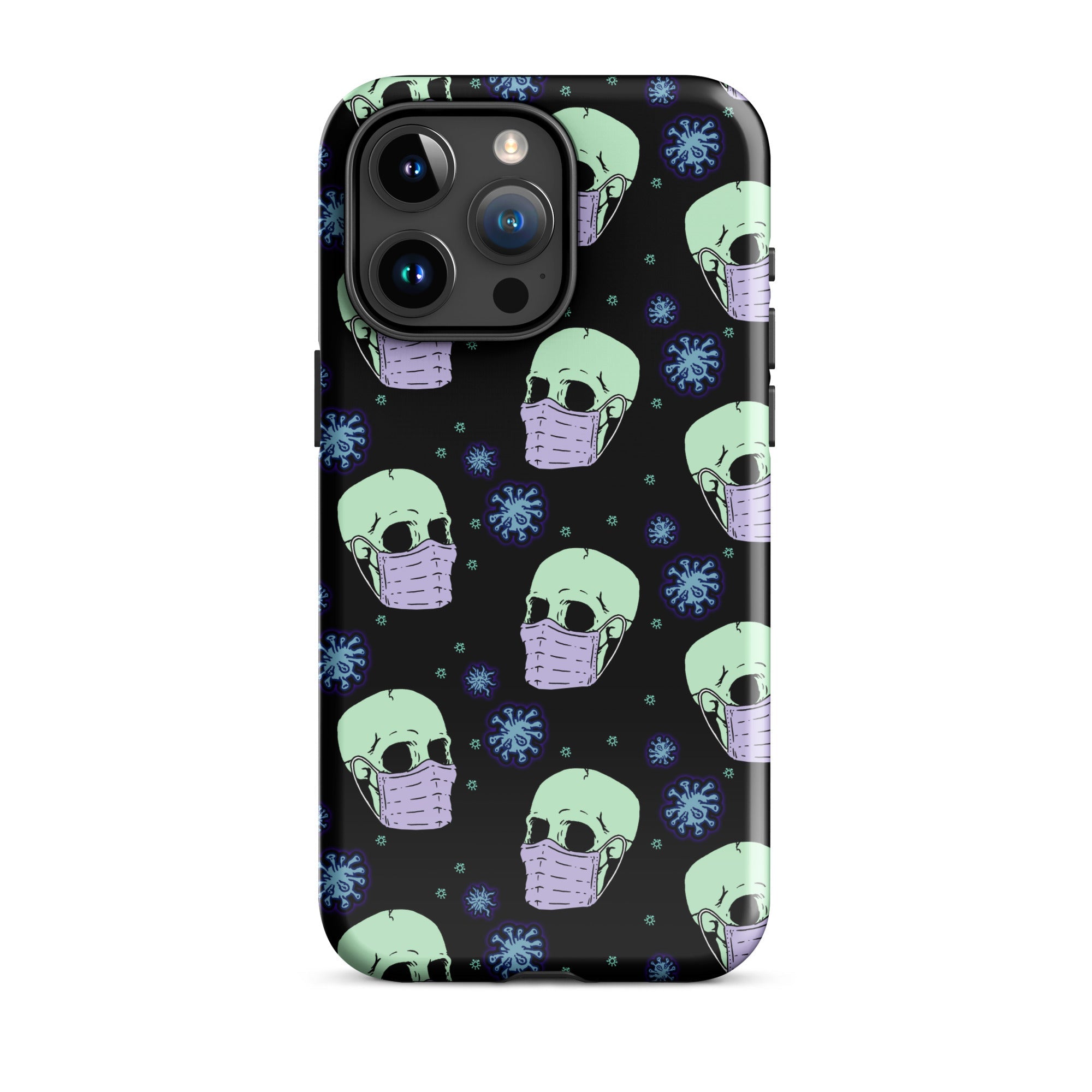 Murder Apparel Virus Skull iPhone Case