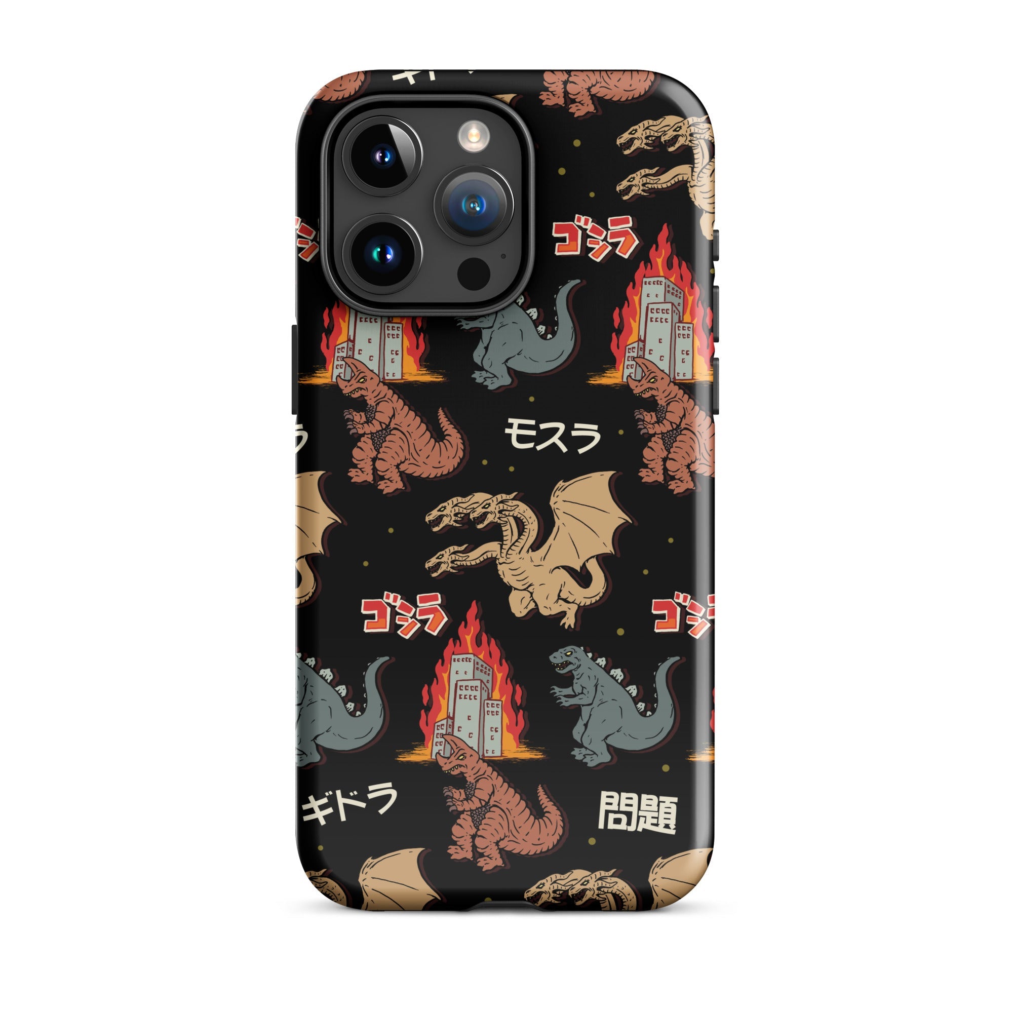 Murder Apparel Godzilla And Friends iPhone Case