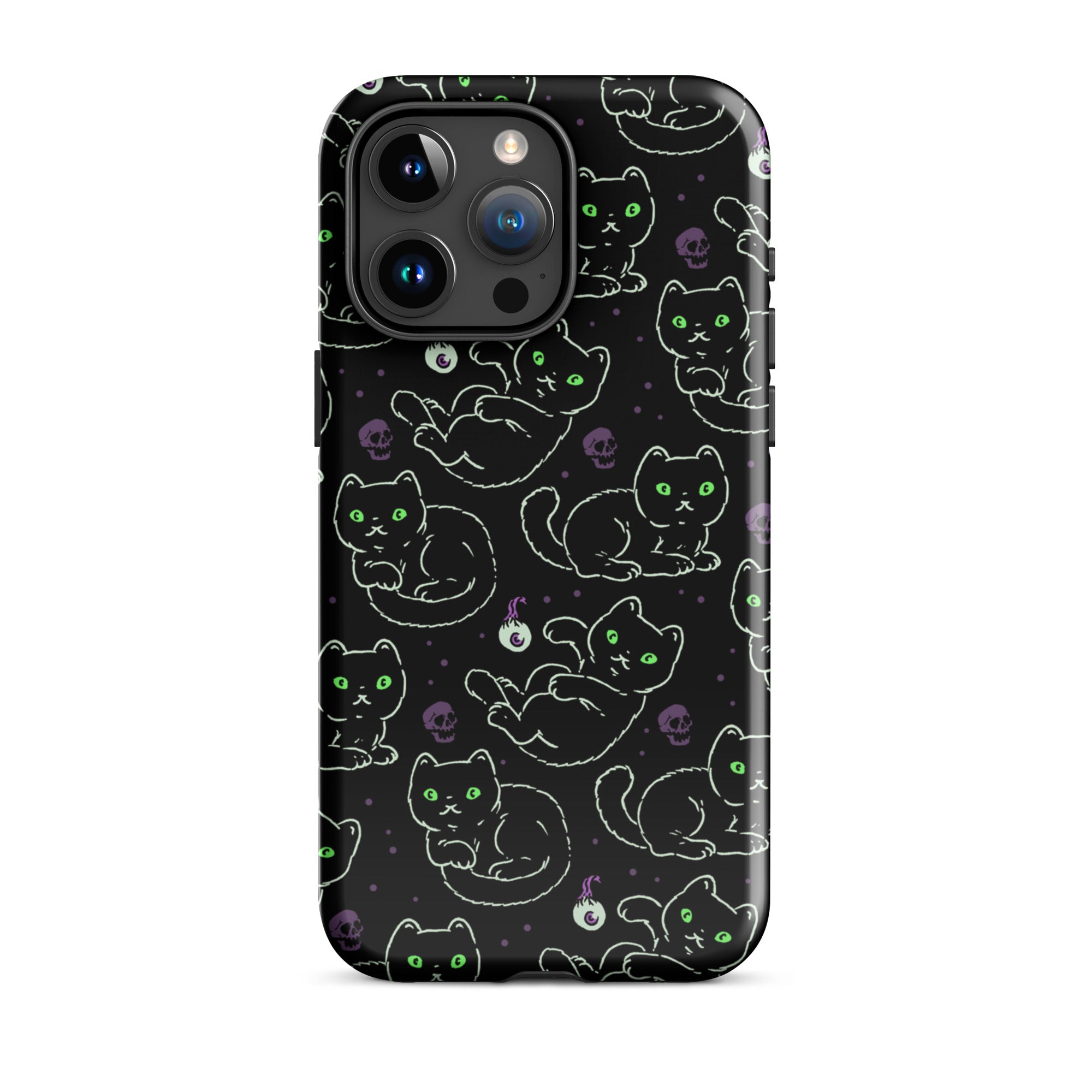 Murder Apparel Black Cats iPhone Case