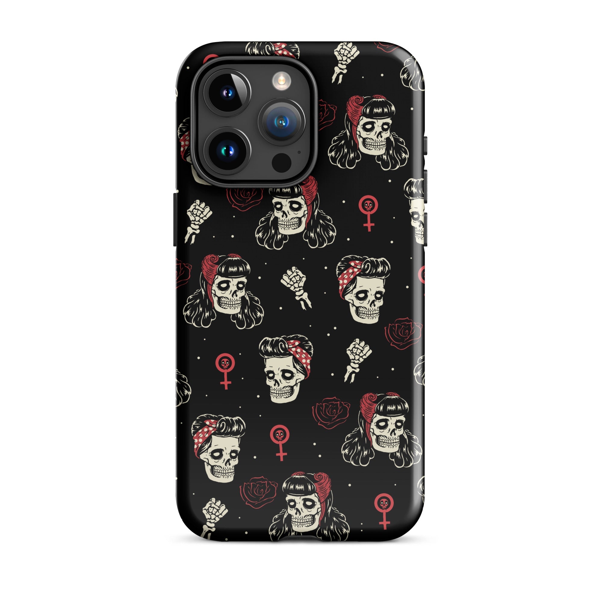 Murder Apparel Undead Rosie Riveter iPhone Case