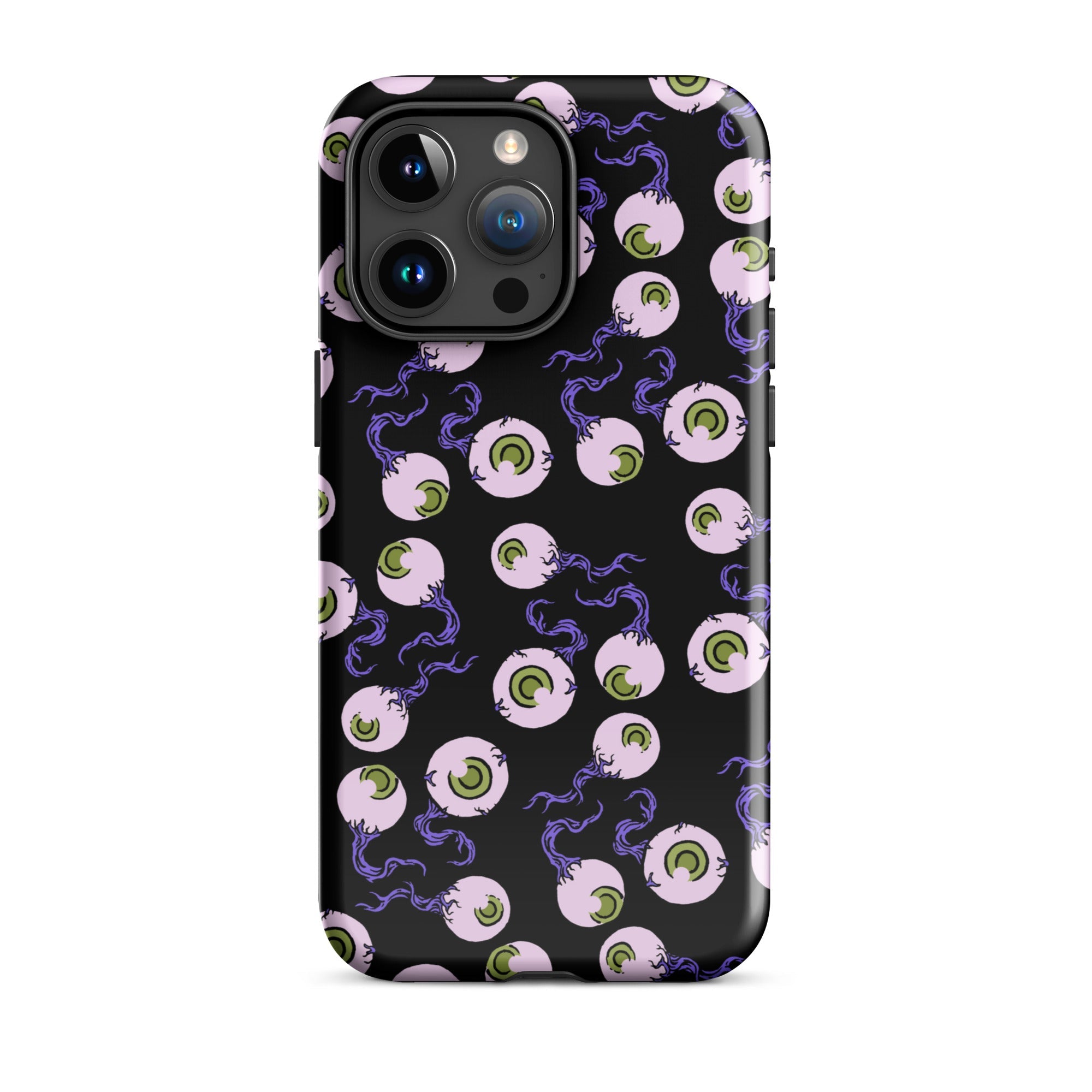 Murder Apparel Spooky Eyeballs iPhone Case