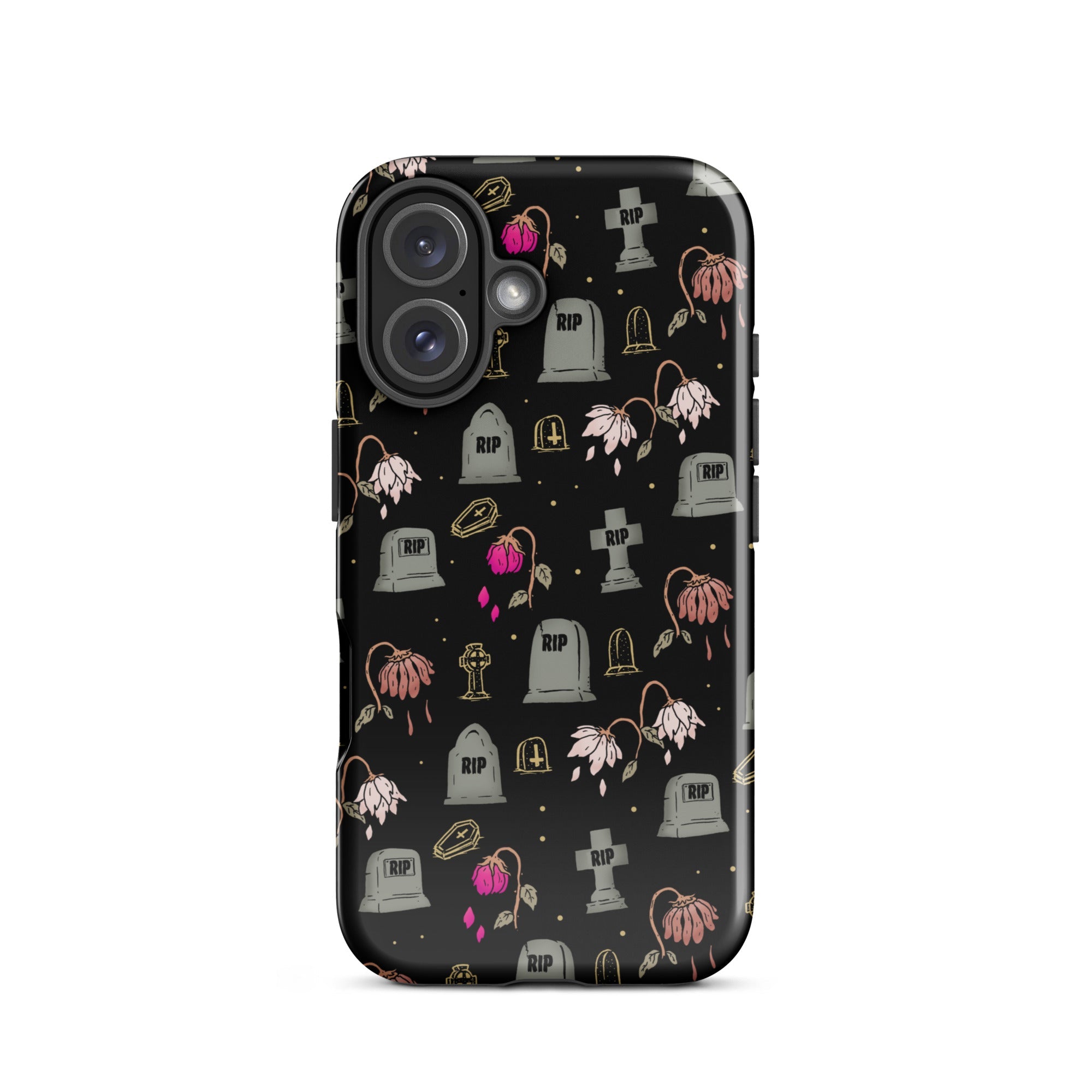 Murder Apparel Cemetery iPhone Case