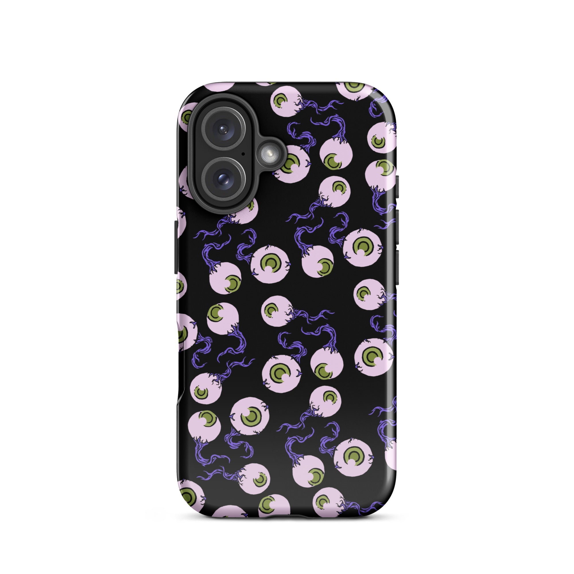 Murder Apparel Spooky Eyeballs iPhone Case