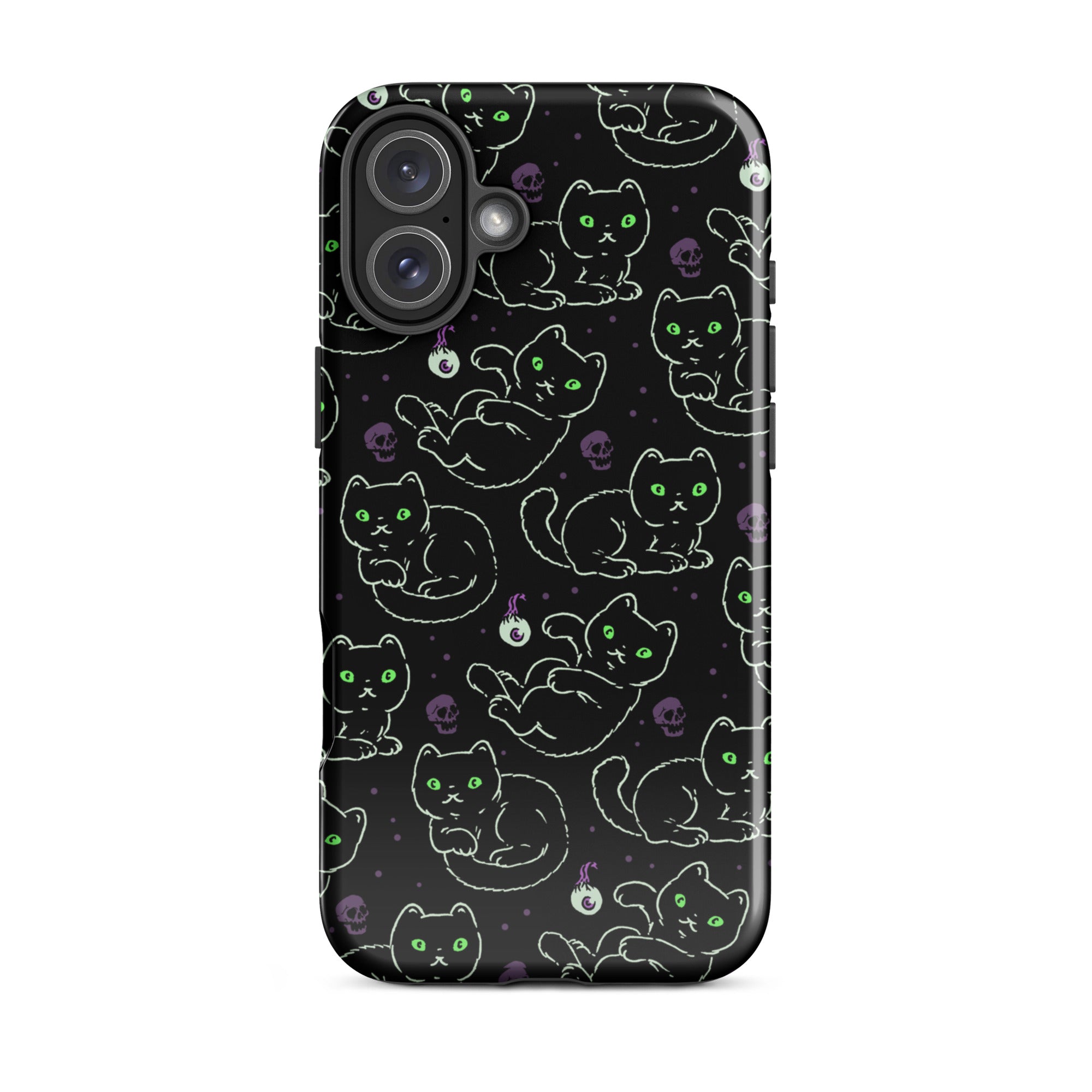 Murder Apparel Black Cats iPhone Case