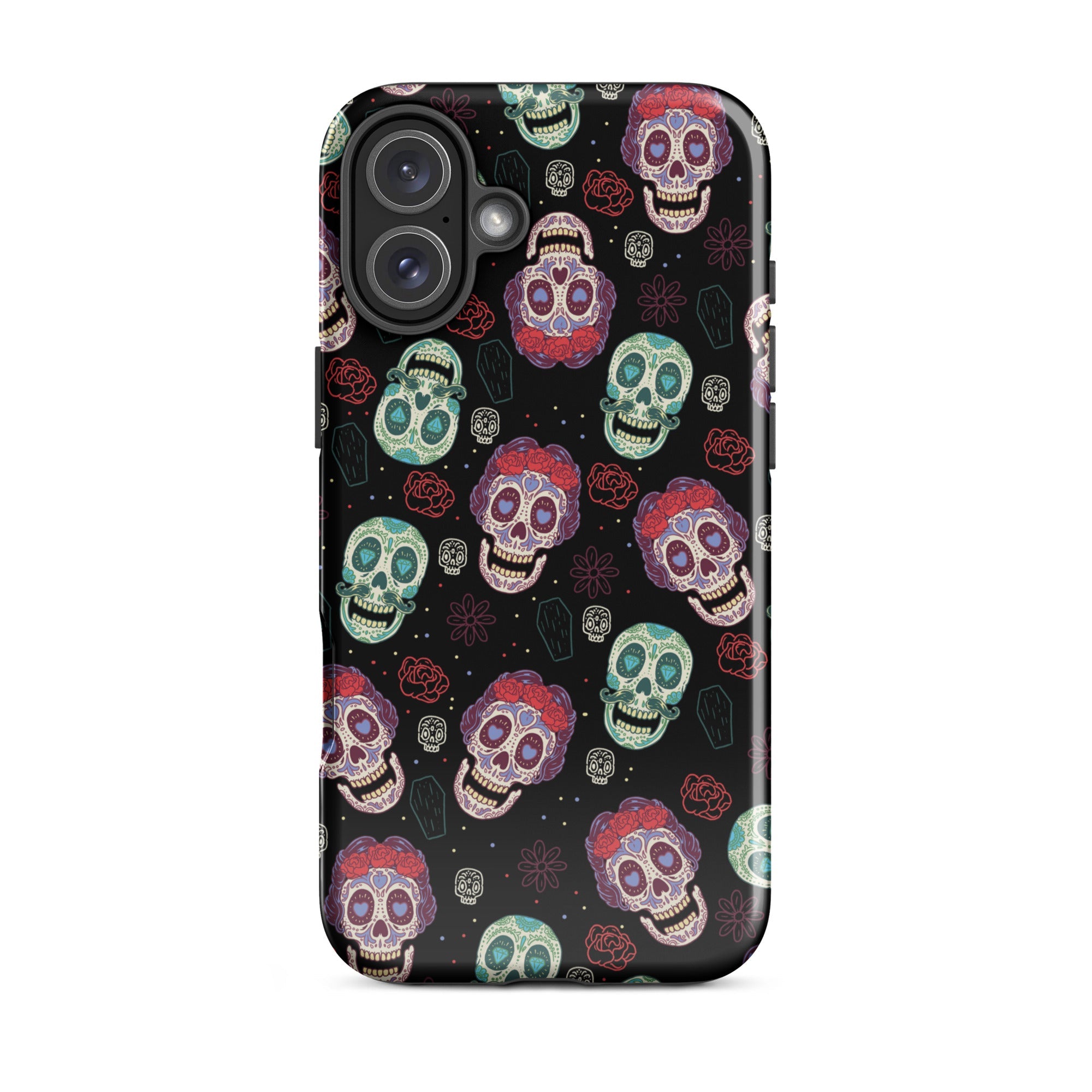 Murder Apparel Sugar Skulls iPhone Case