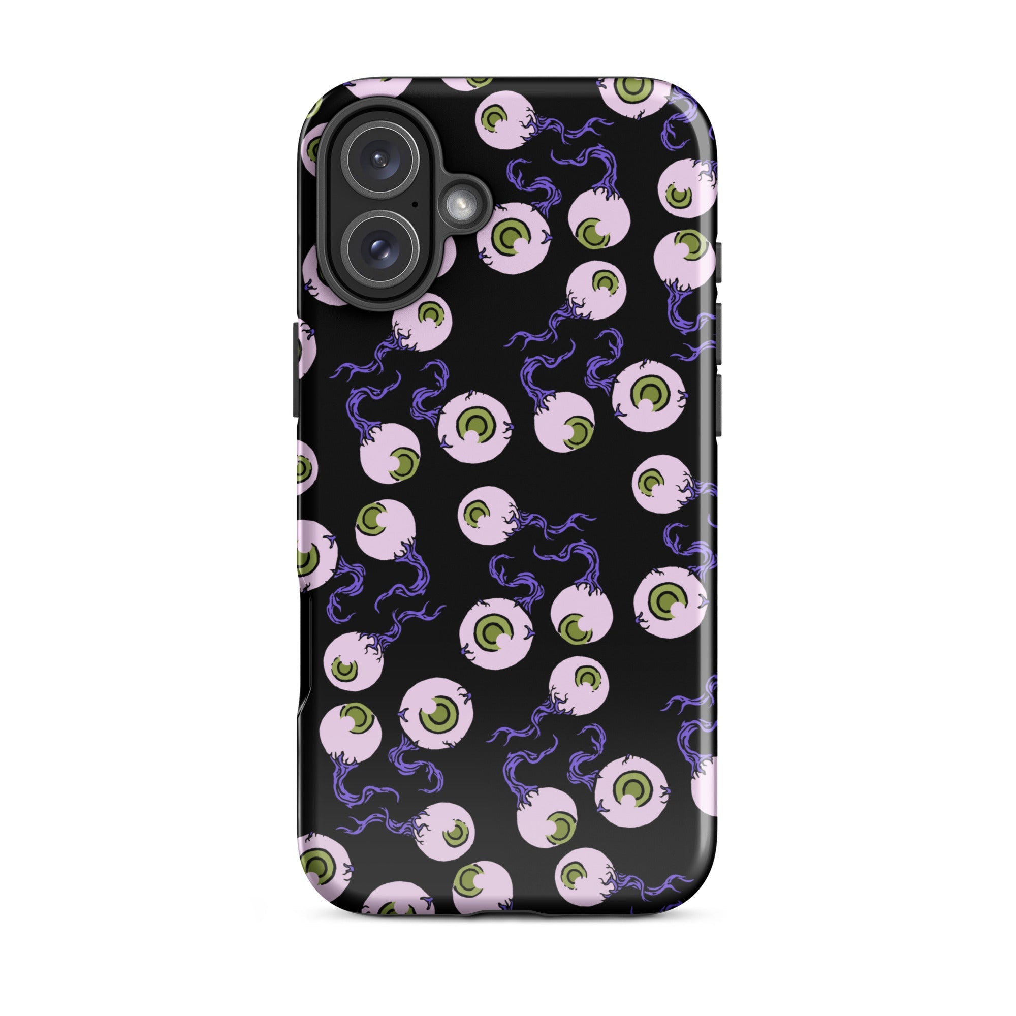 Murder Apparel Spooky Eyeballs iPhone Case