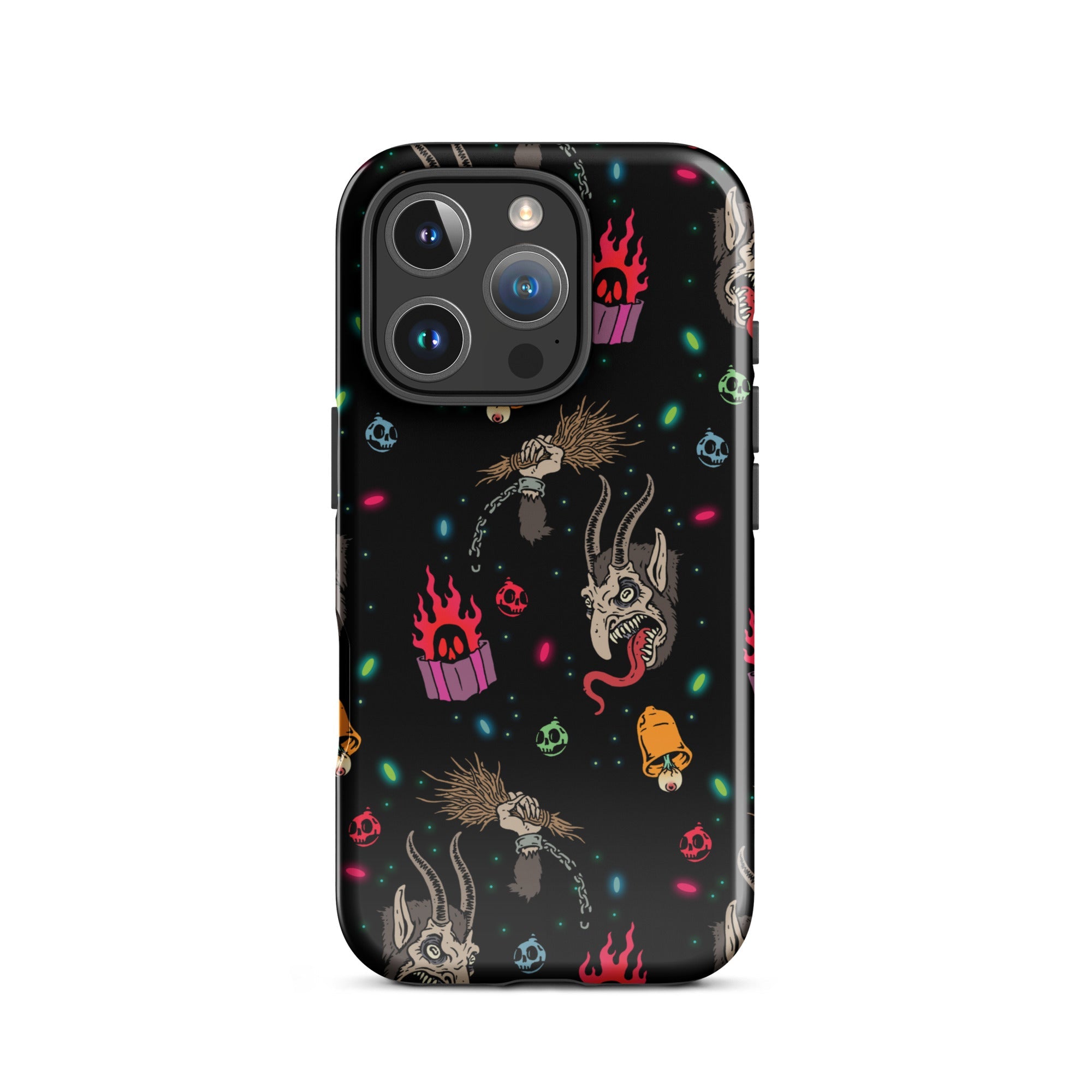 Murder Apparel Merry Krampus iPhone Case