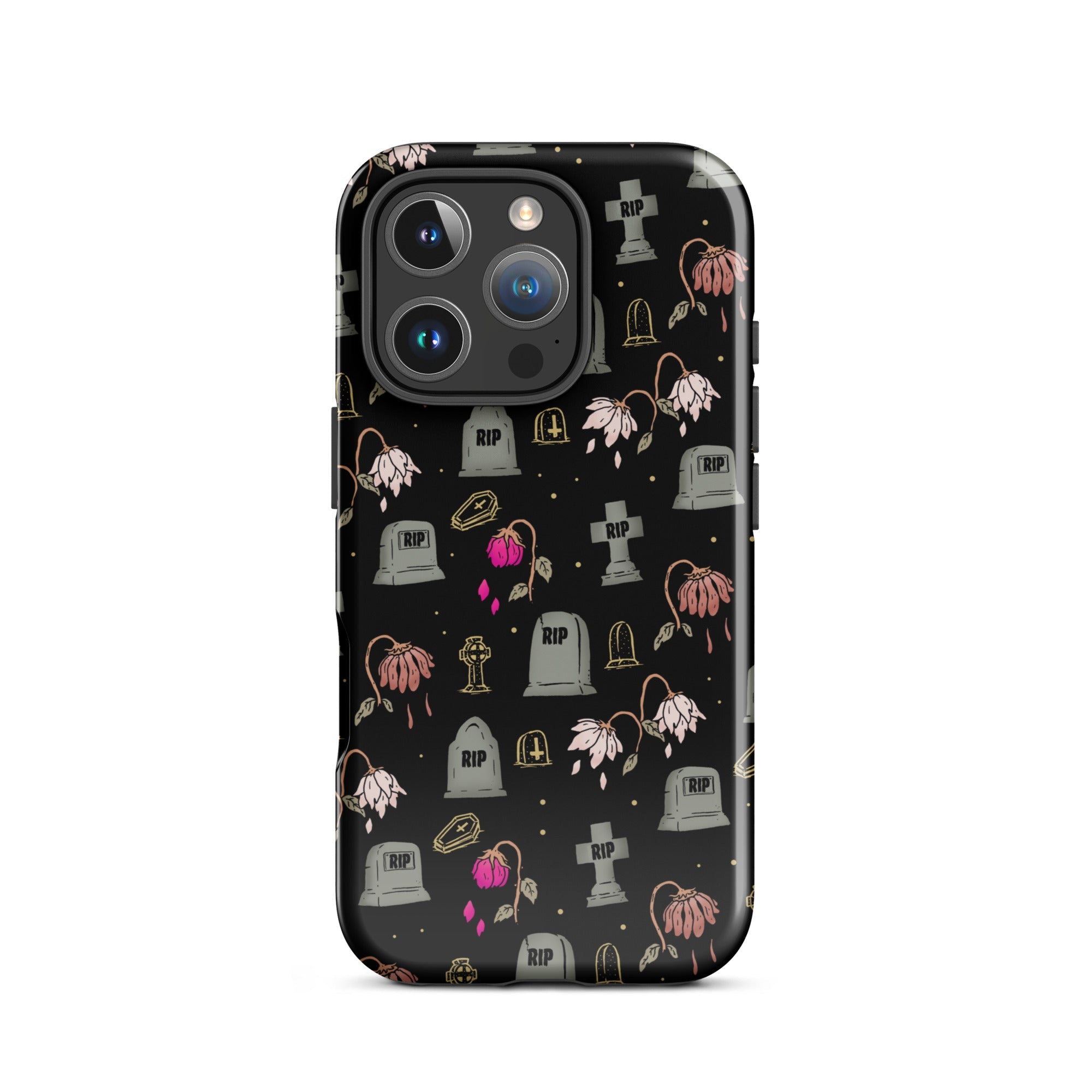 Murder Apparel Cemetery iPhone Case