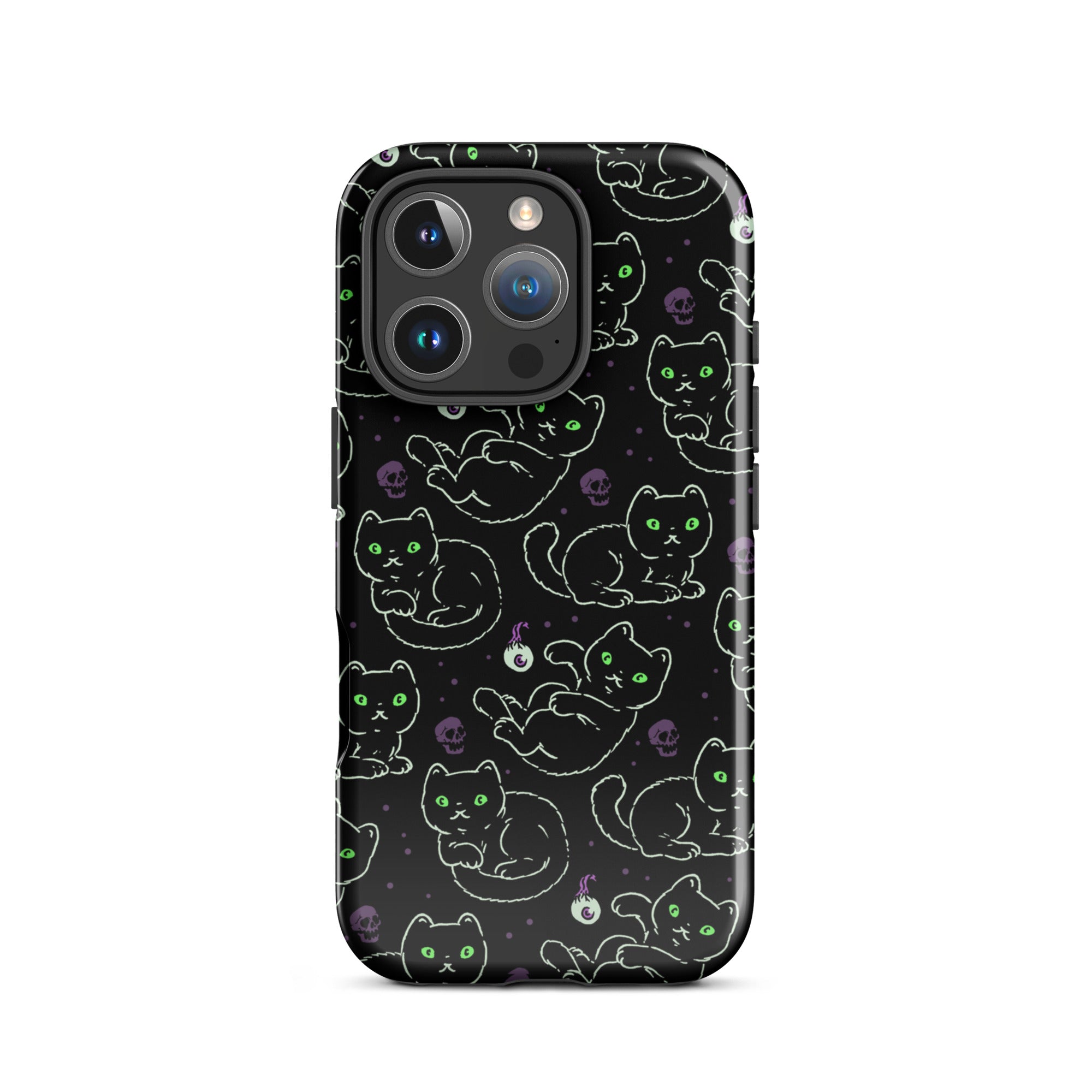 Murder Apparel Black Cats iPhone Case