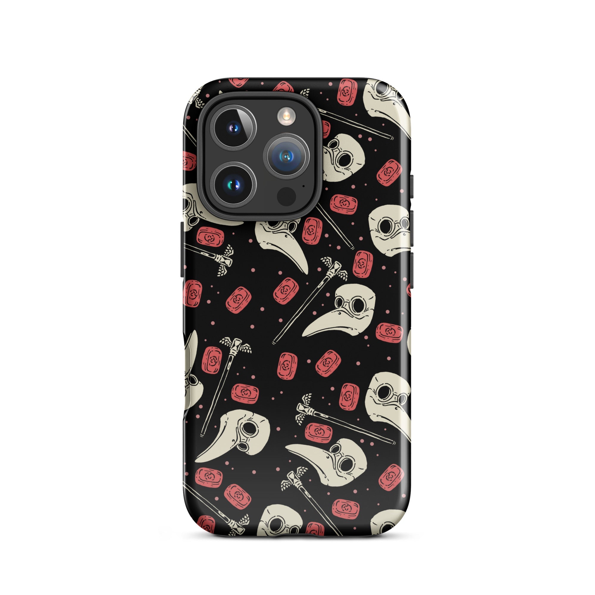 Murder Apparel Plague Doctor Soap iPhone Case