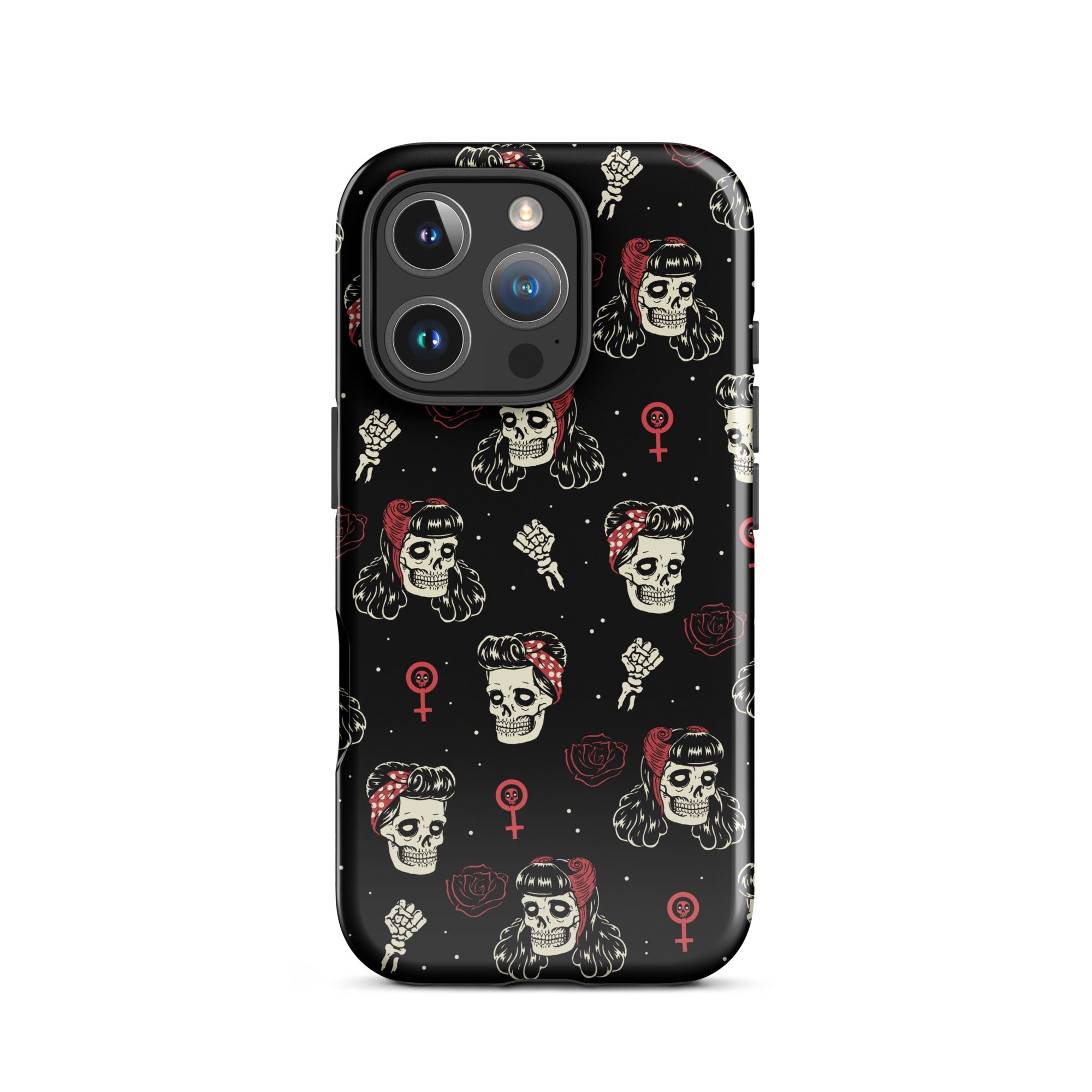 Murder Apparel Undead Rosie Riveter iPhone Case
