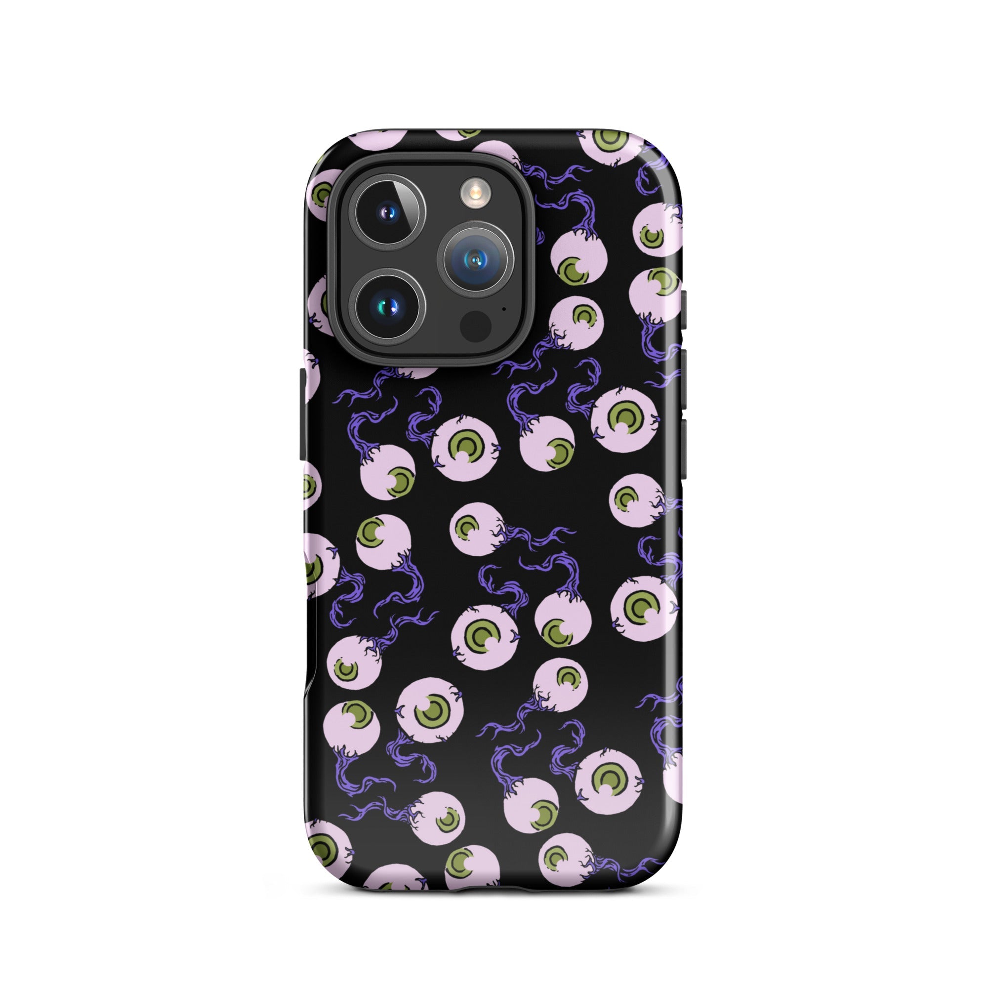 Murder Apparel Spooky Eyeballs iPhone Case