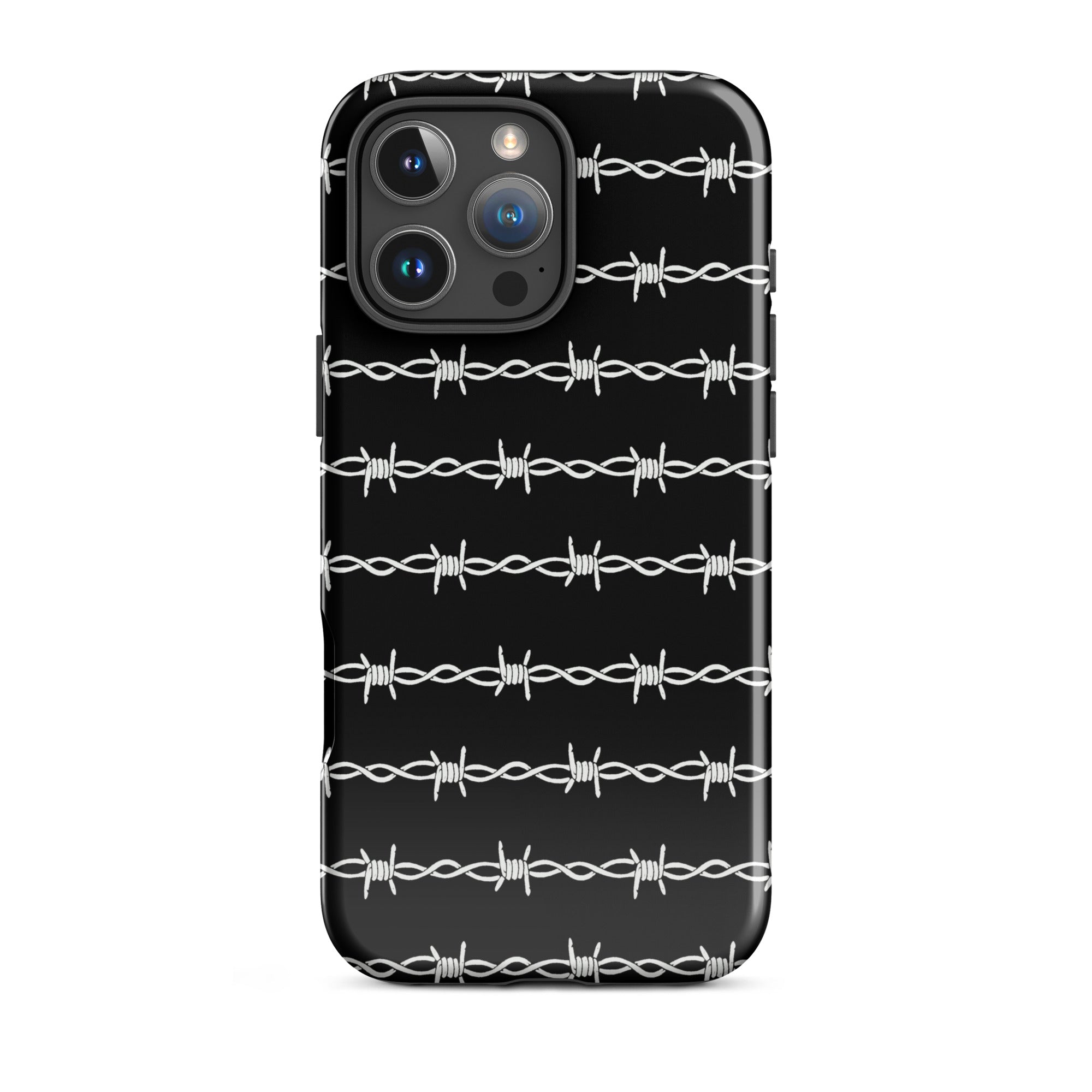 Murder Apparel Barbed Wire iPhone Case