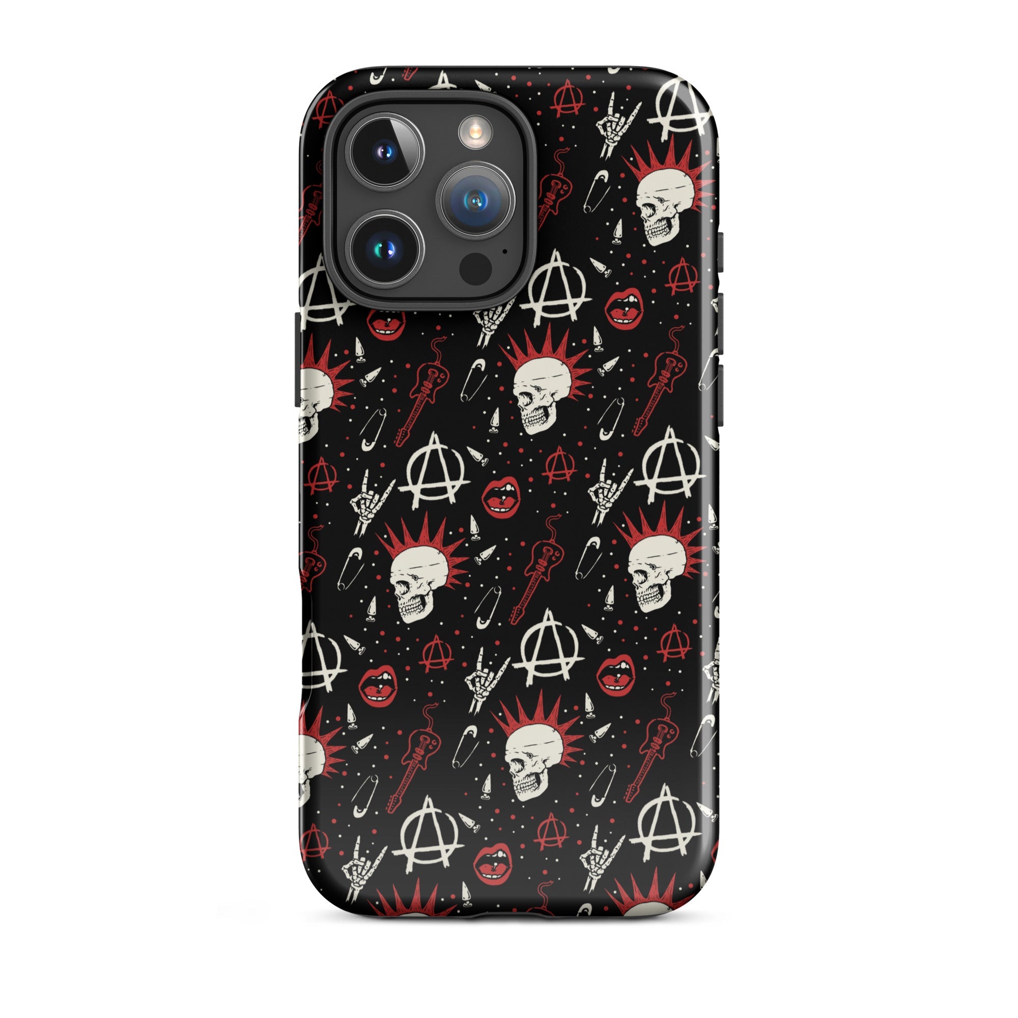 Murder Apparel Punk Rock Anarchy iPhone Case
