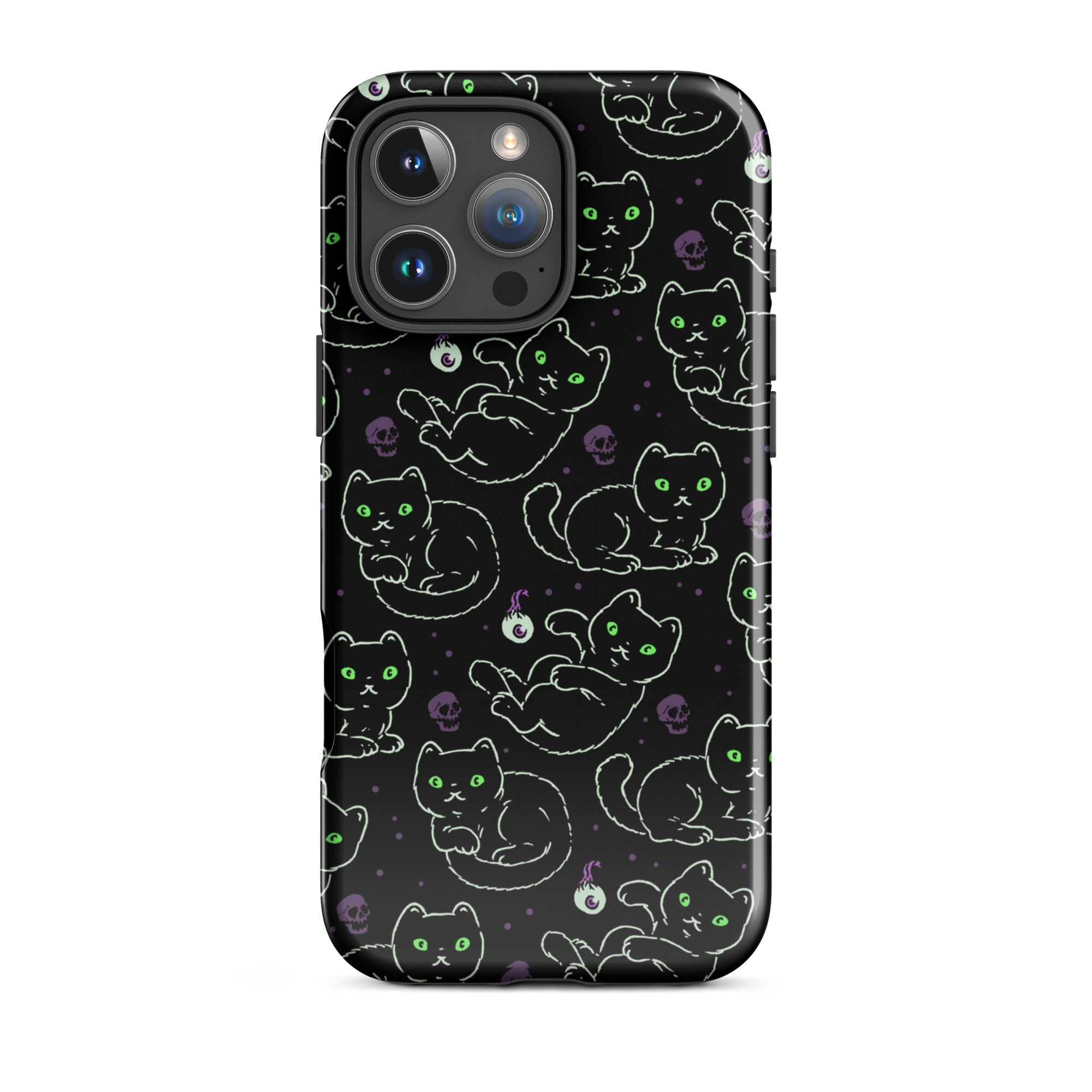 Murder Apparel Black Cats iPhone Case