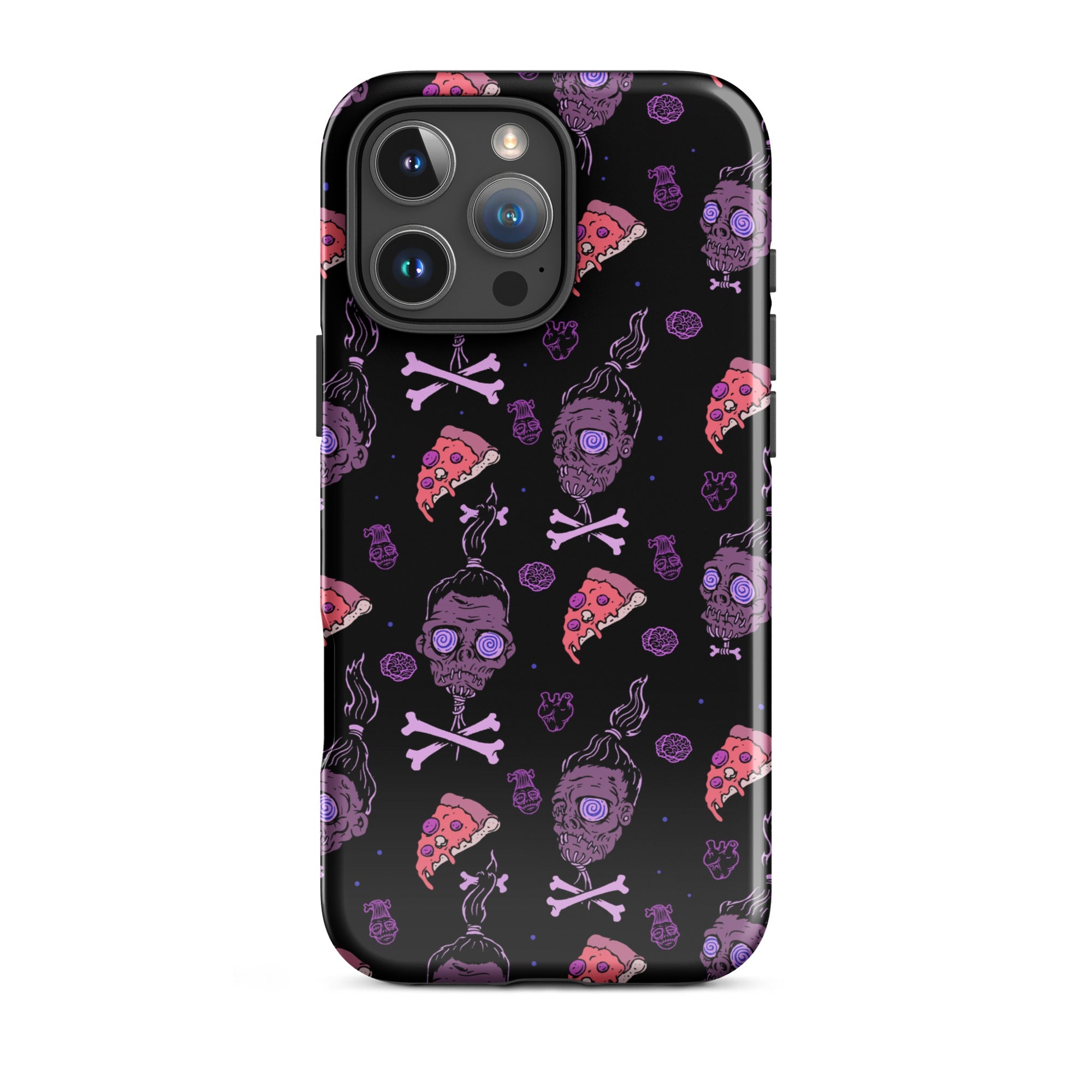 Murder Apparel Horror Movies And Pizza iPhone Case