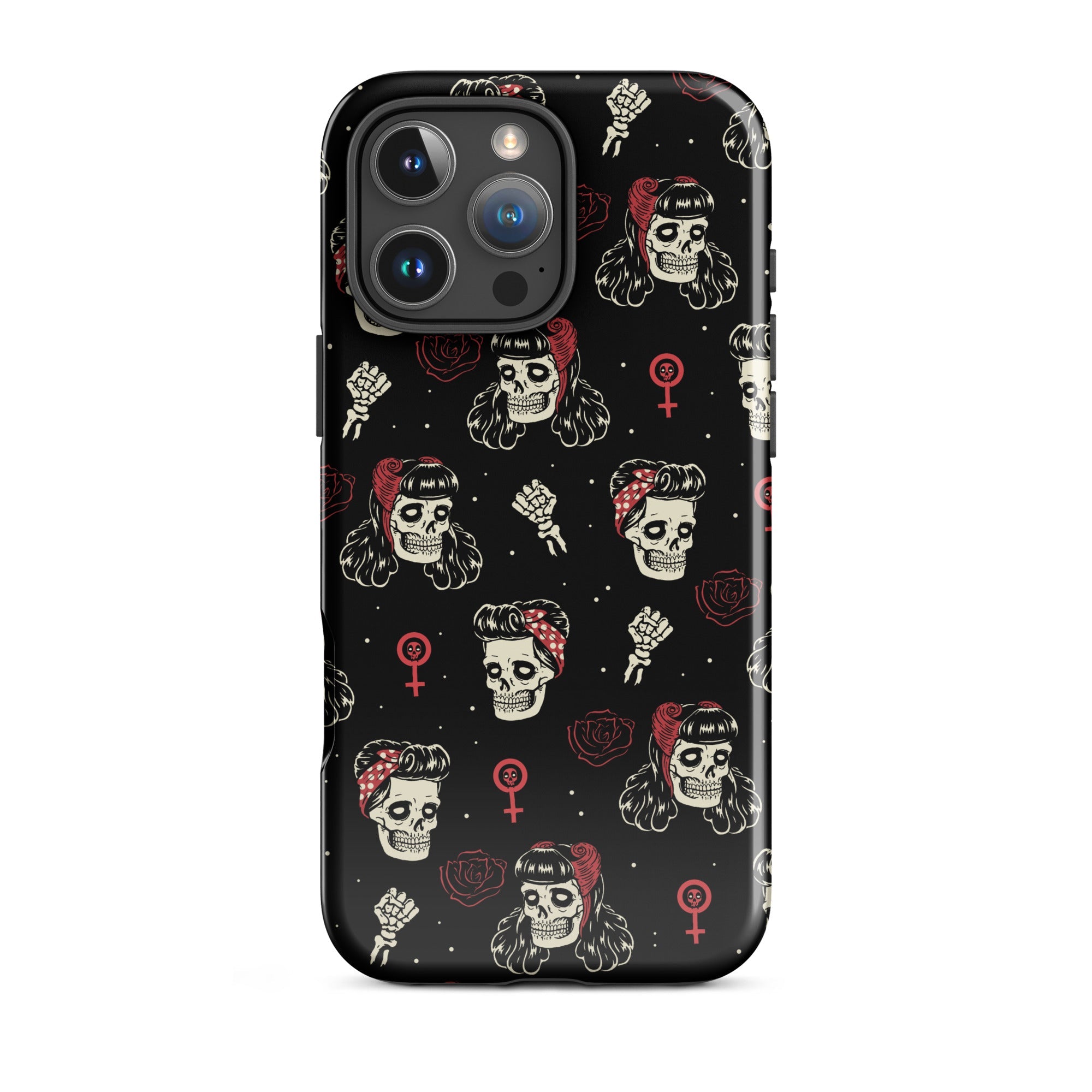 Murder Apparel Undead Rosie Riveter iPhone Case