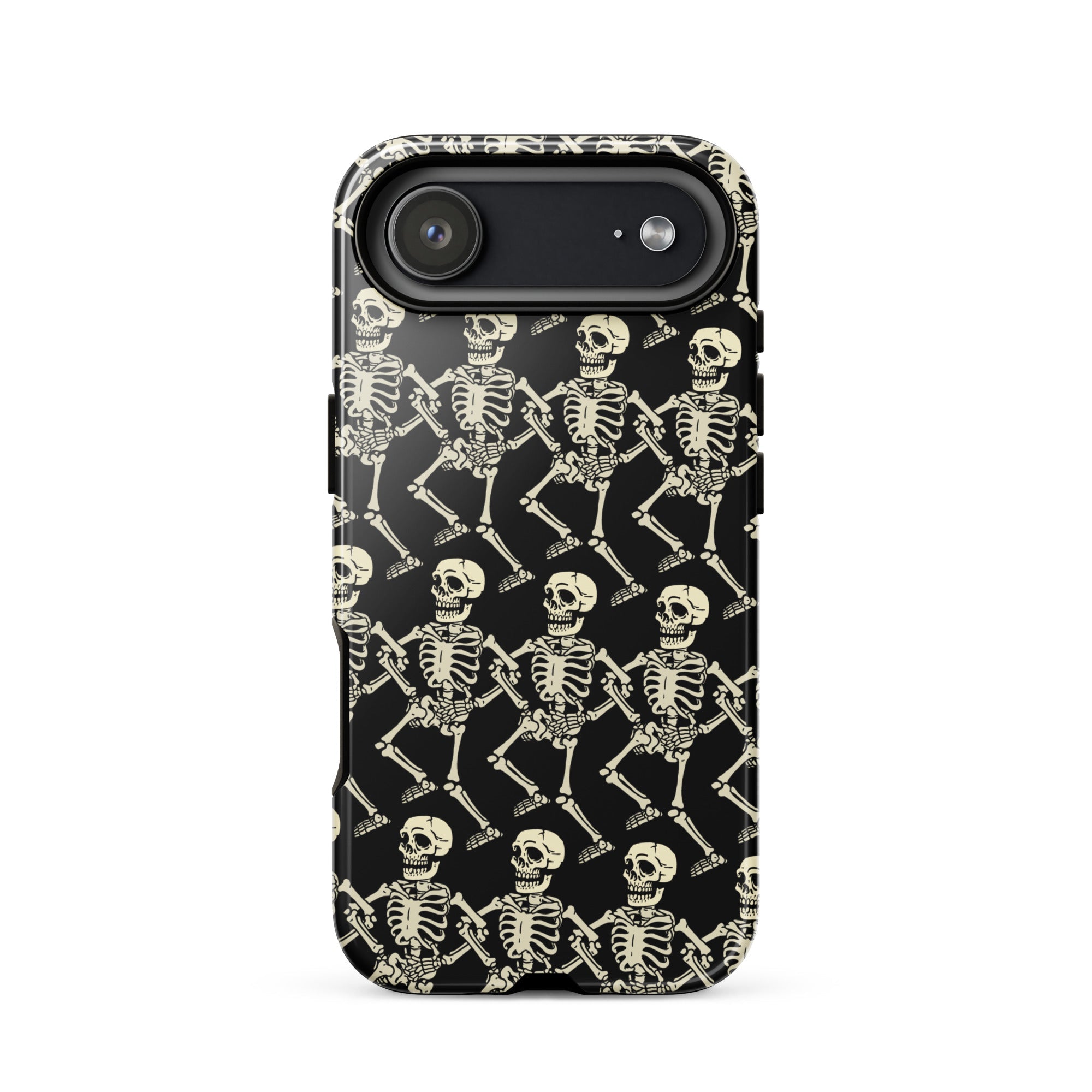 Murder Apparel Dancing Skeletons iPhone Case