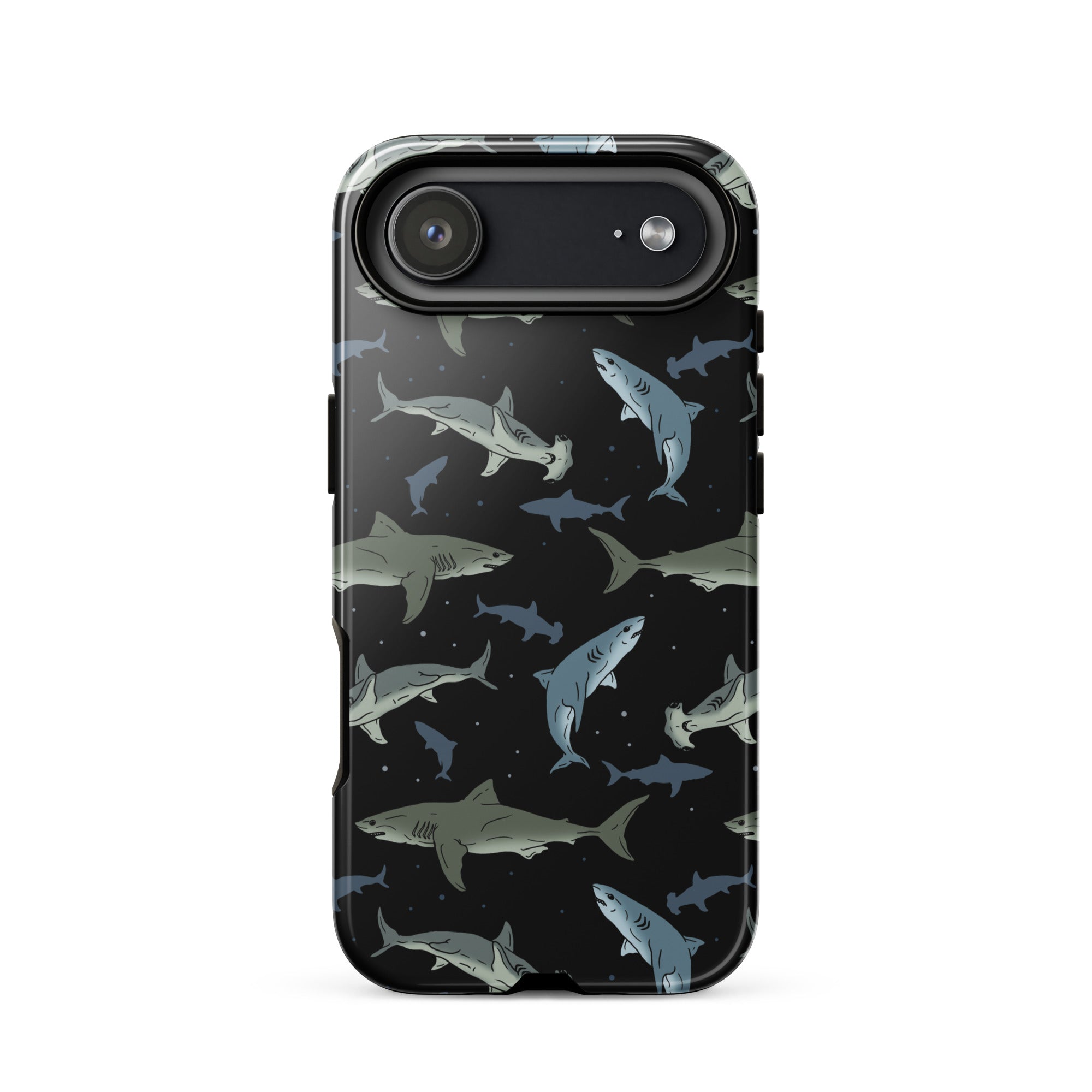Murder Apparel Shark Infested iPhone Case