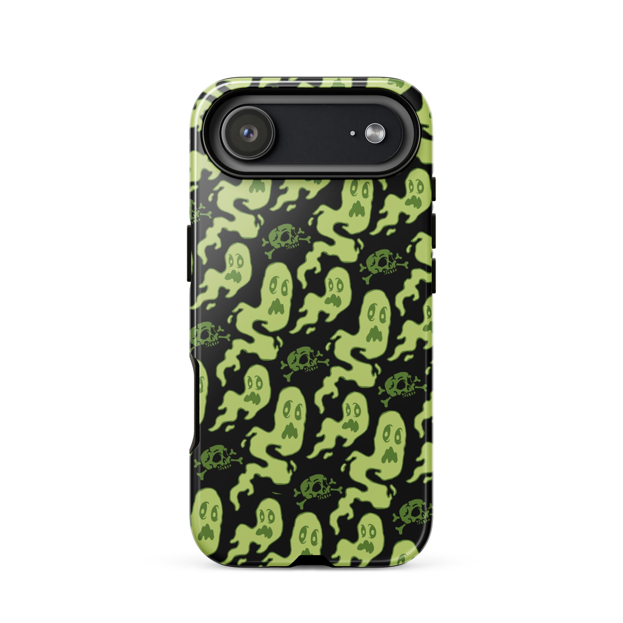 Murder Apparel Green Ghosts iPhone Case