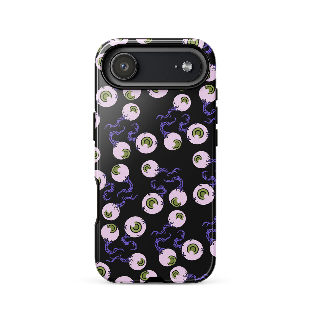 Murder Apparel Spooky Eyeballs iPhone Case