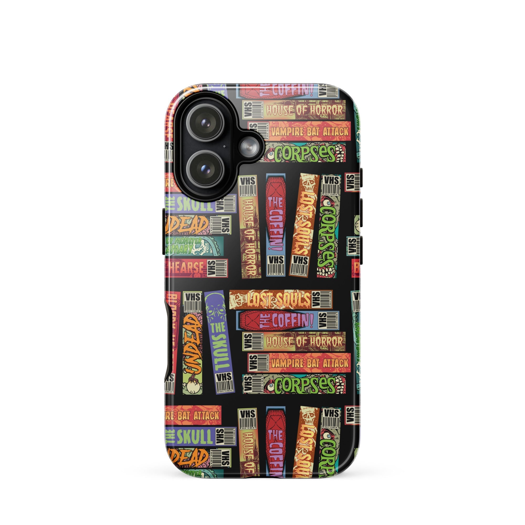 Murder Apparel Retro Horror VHS iPhone Case