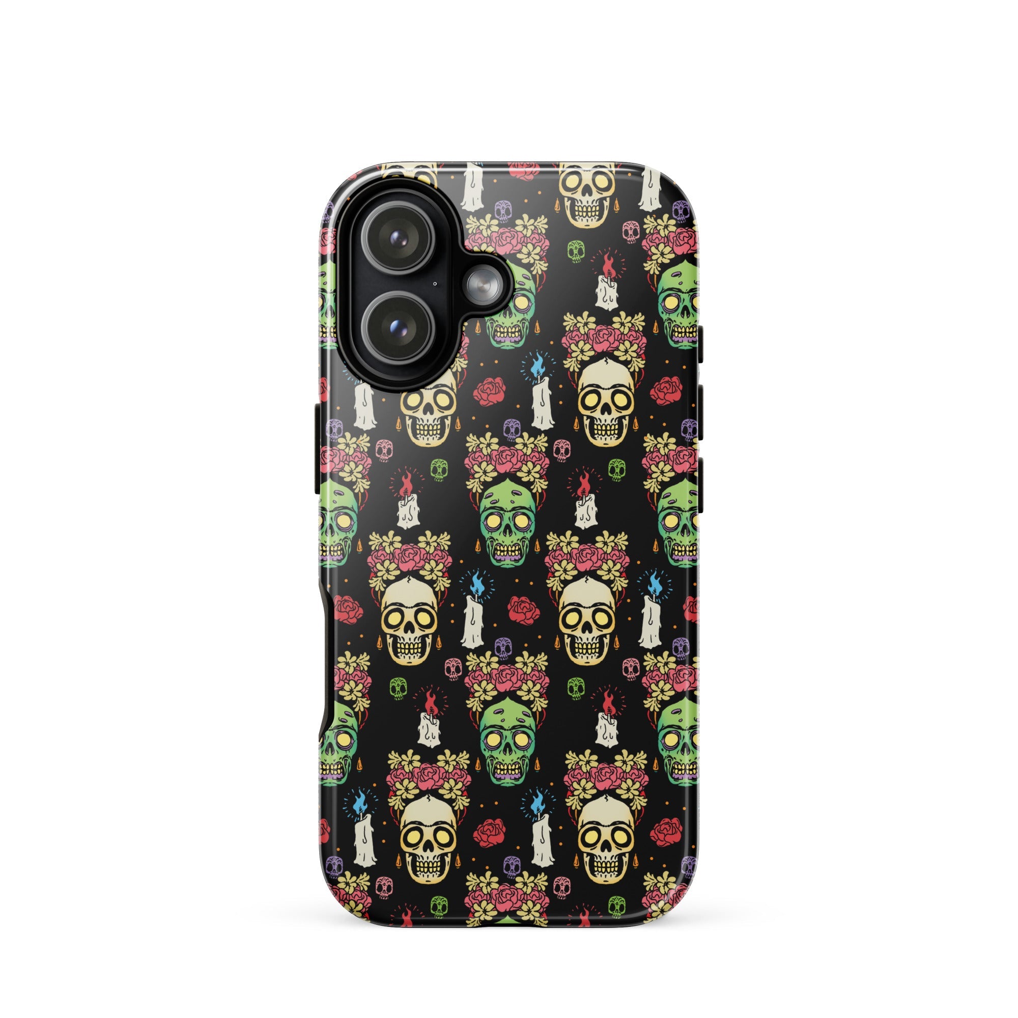 Murder Apparel Frida Kahlo Skull iPhone Case