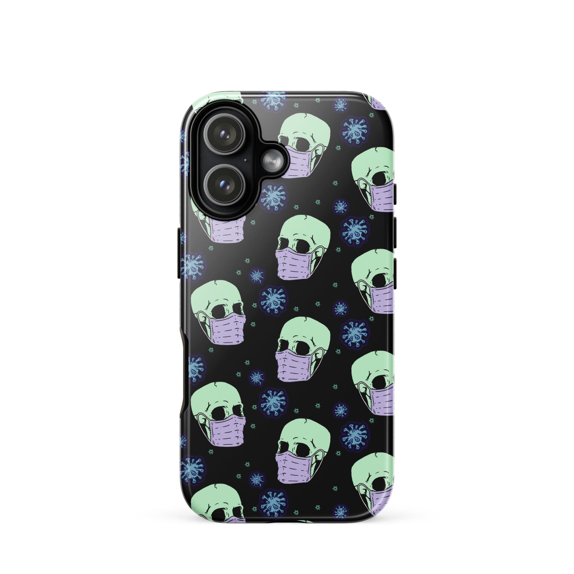 Murder Apparel Virus Skull iPhone Case