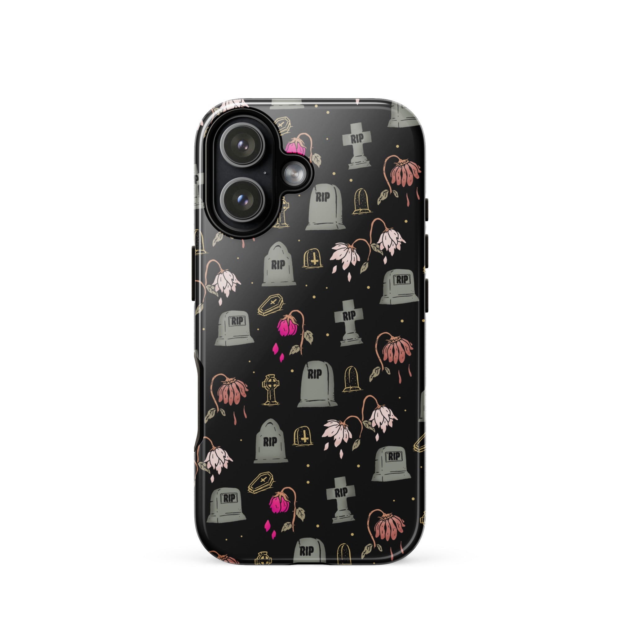 Murder Apparel Cemetery iPhone Case