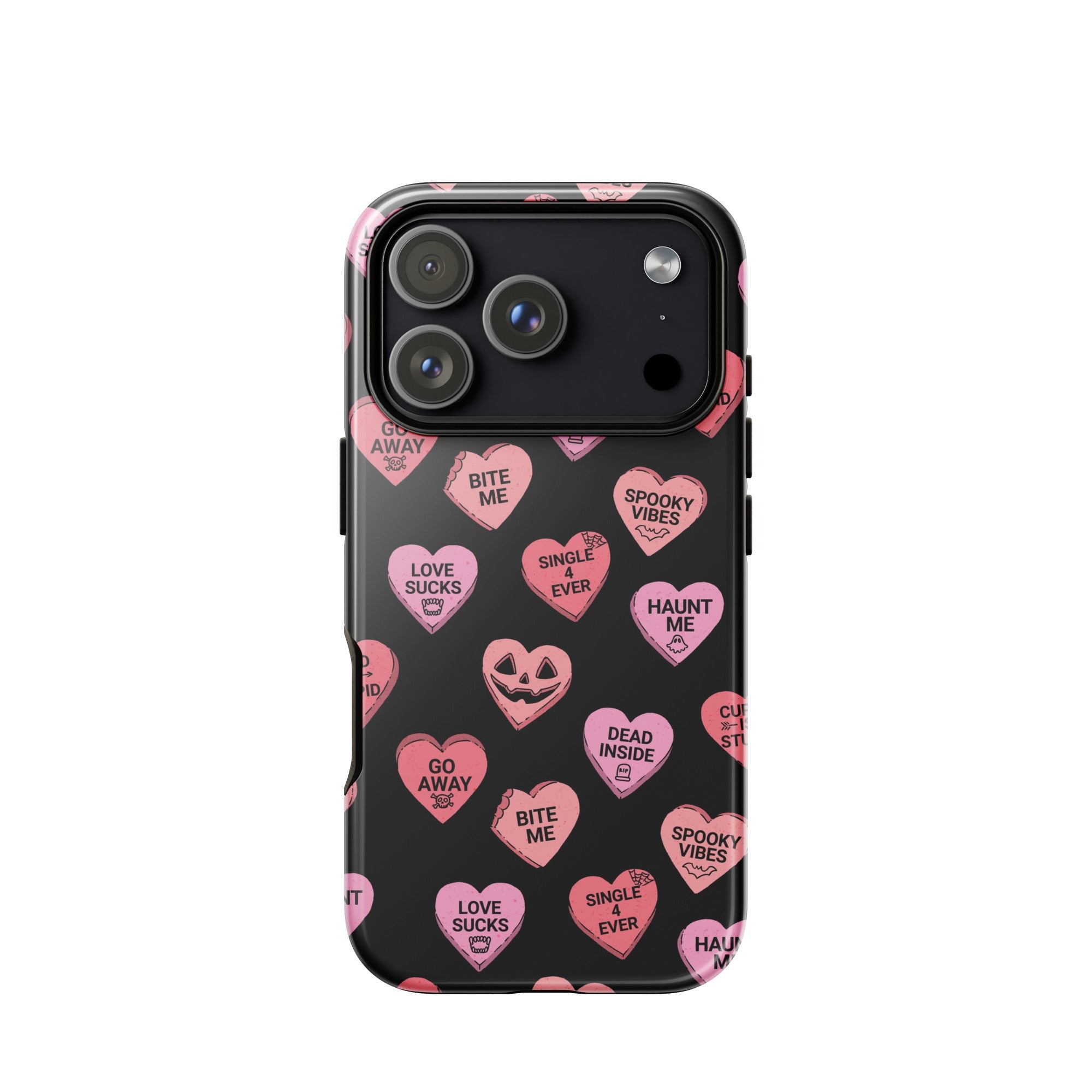 Murder Apparel Candy Hearts iPhone Case