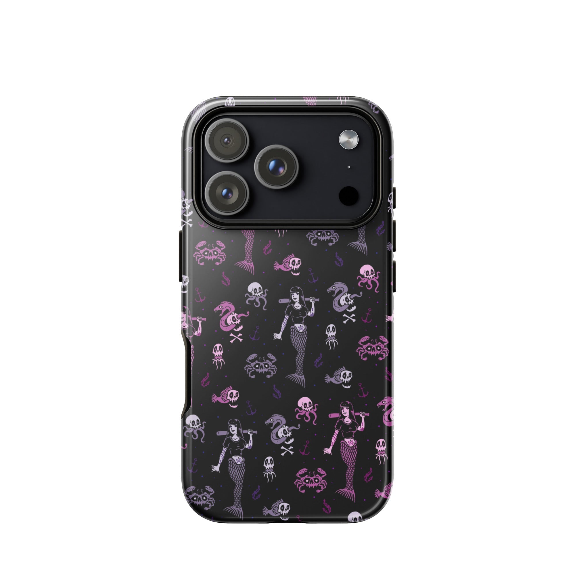 Murder Apparel Metal Mermaid iPhone Case