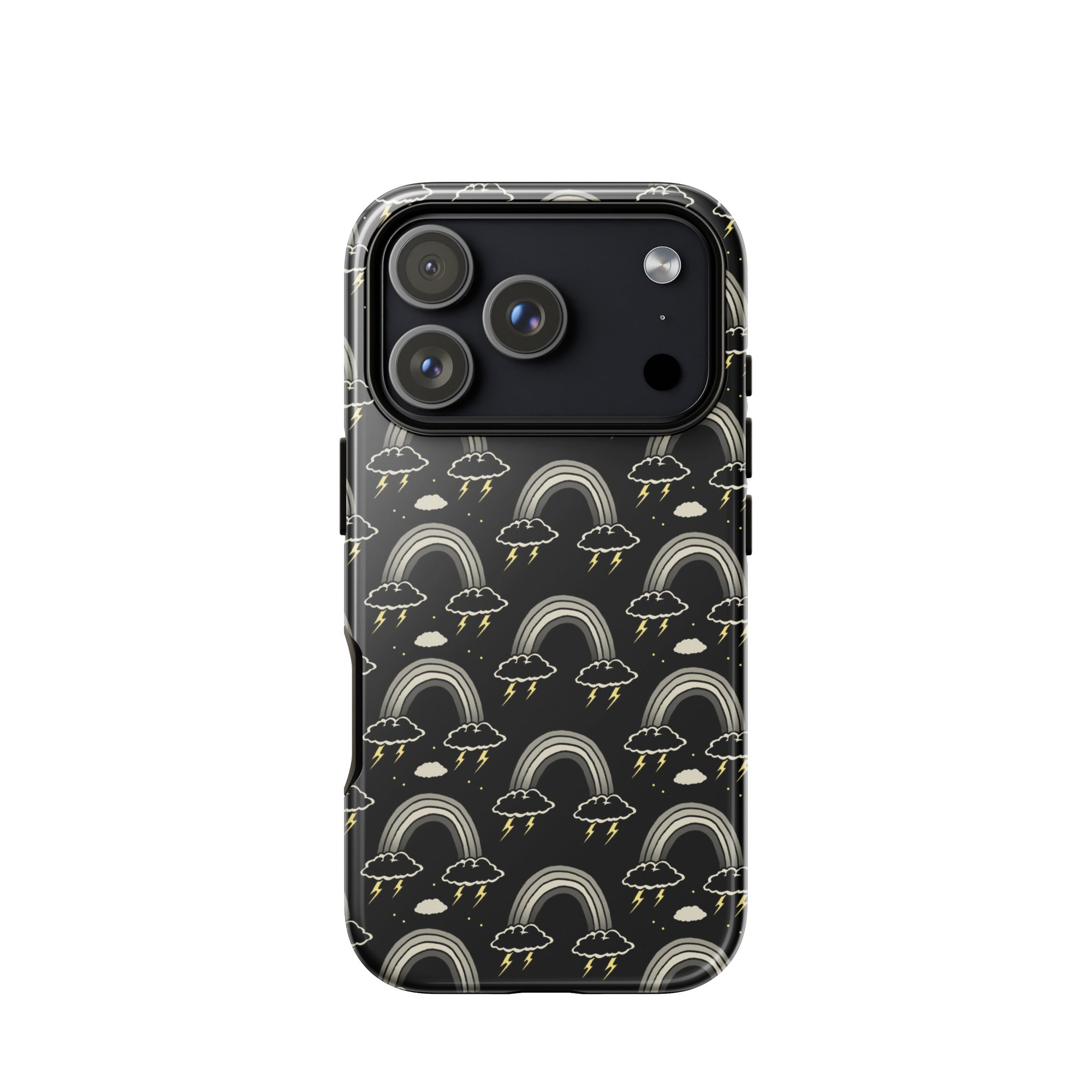 Murder Apparel Goth Rainbow Emo iPhone Case