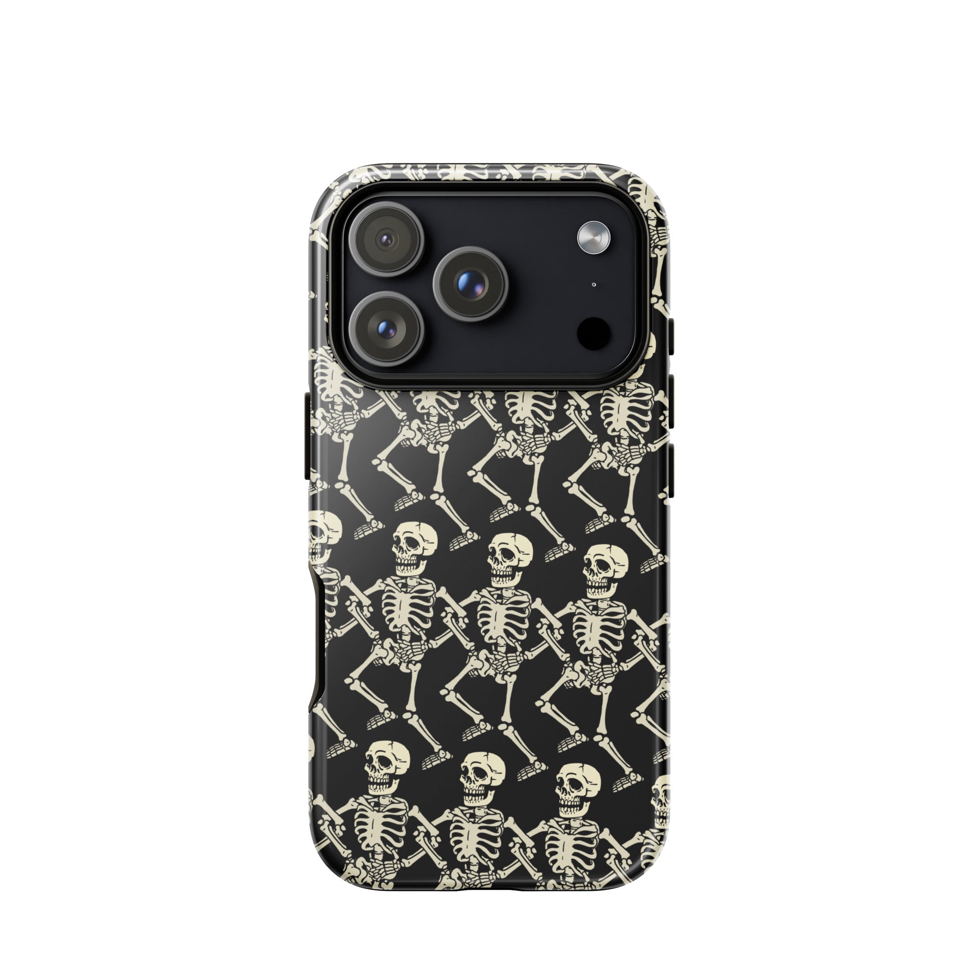 Murder Apparel Dancing Skeletons iPhone Case
