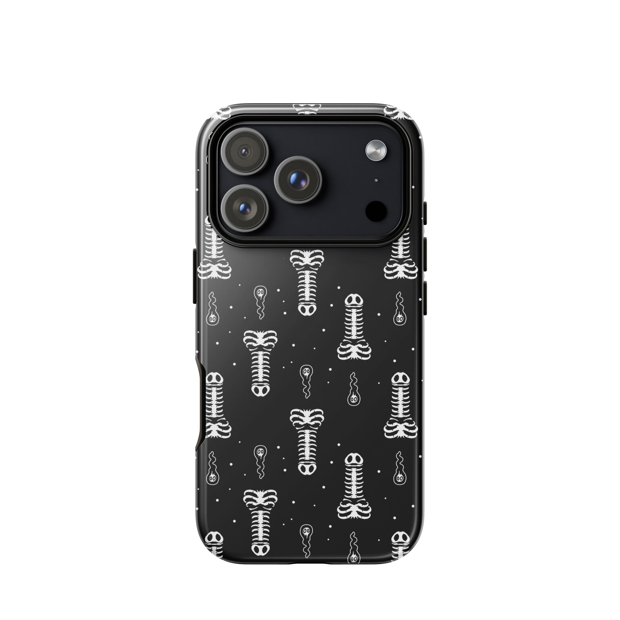 Murder Apparel Skeleton Penis Boner iPhone Case