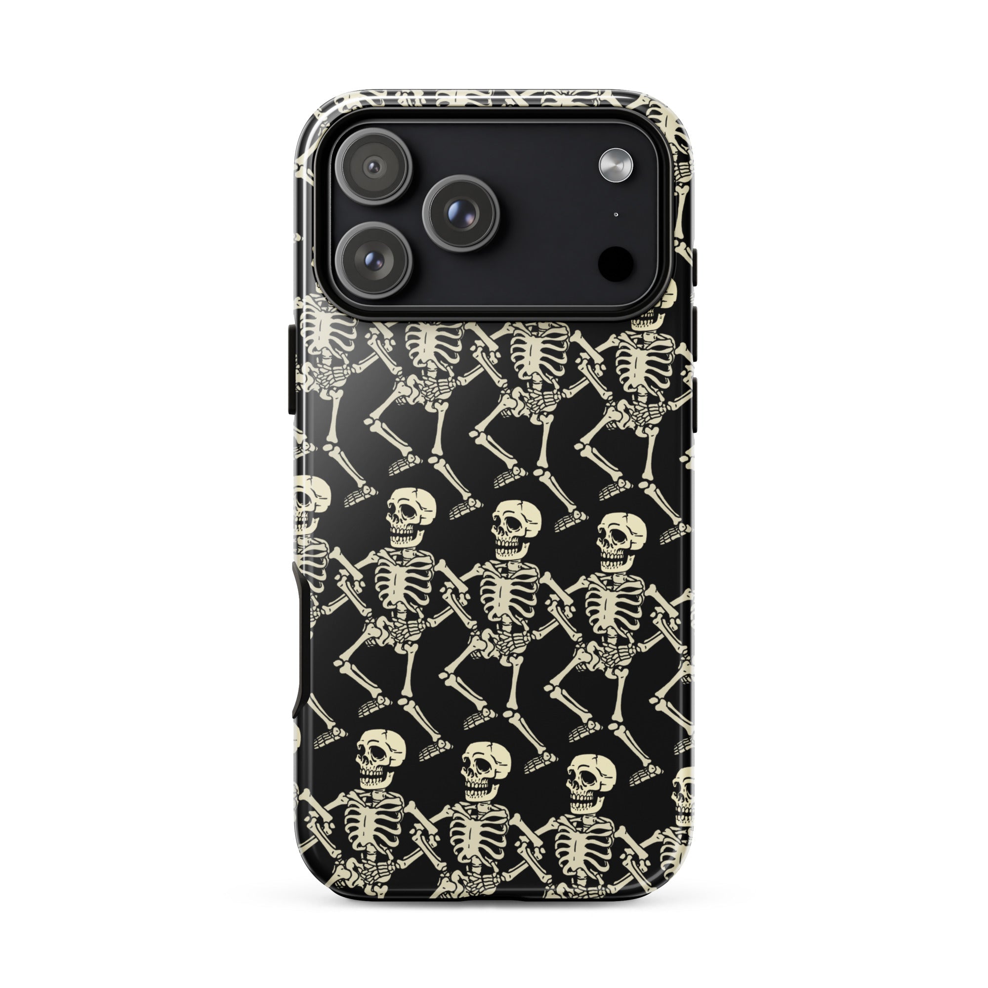 Murder Apparel Dancing Skeletons iPhone Case